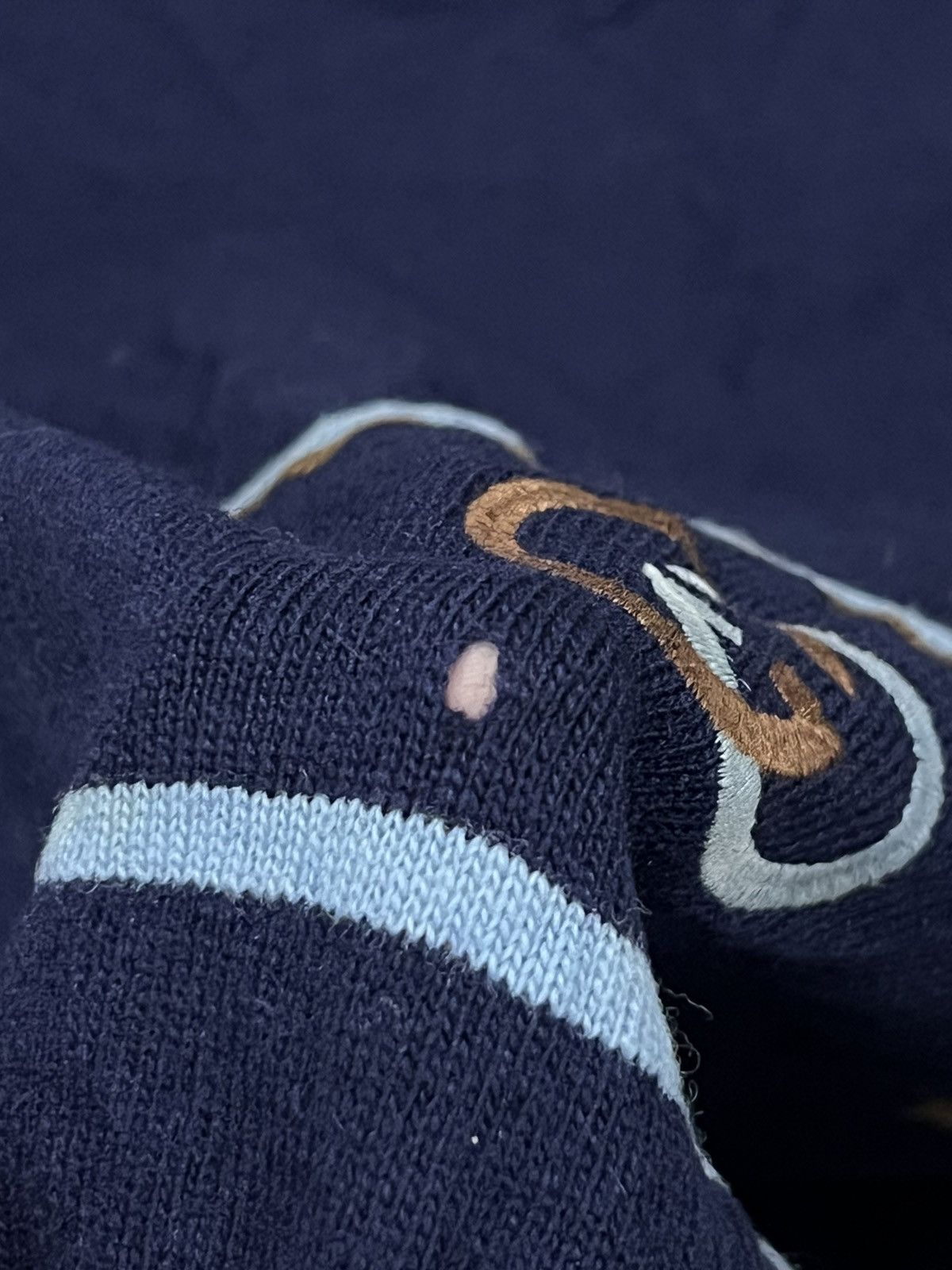 Designer × Gucci × Vintage 70’s Gucci GG Logo Knitted V-Neck Sweater Size US M / EU 48-50 / 2 - 6 Thumbnail