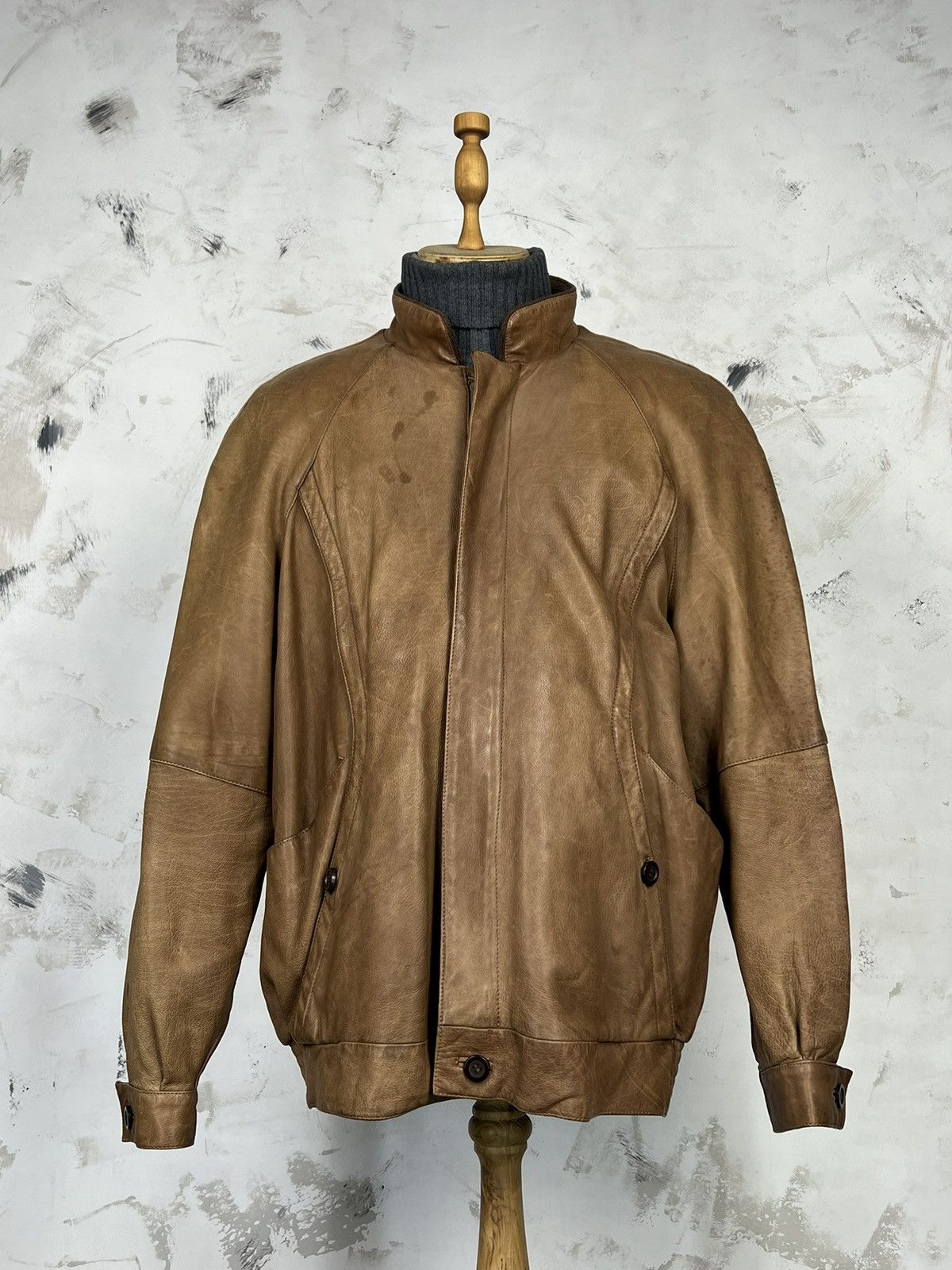 Vintage Vintage Lakeland Leather Jacket Size M - L Size US L / EU 52-54 / 3 - 2 Thumbnail