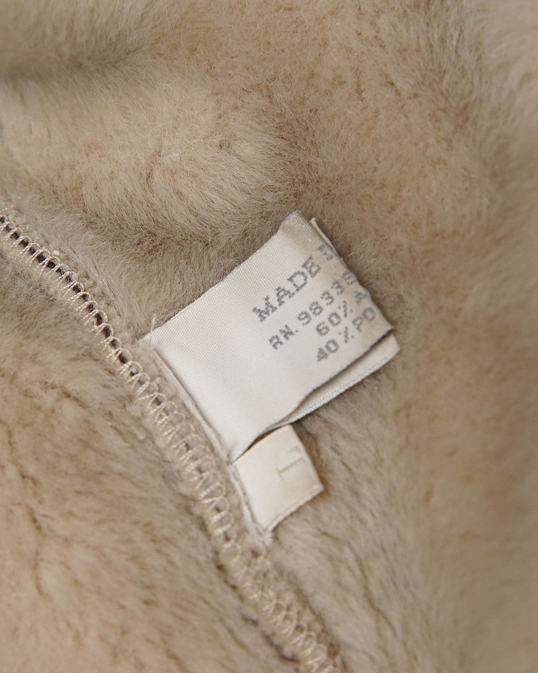 Miu Miu Miu Miu F/W1999 Mens Fleece Lining Jacket Size US L / EU 52-54 / 3 - 10 Thumbnail