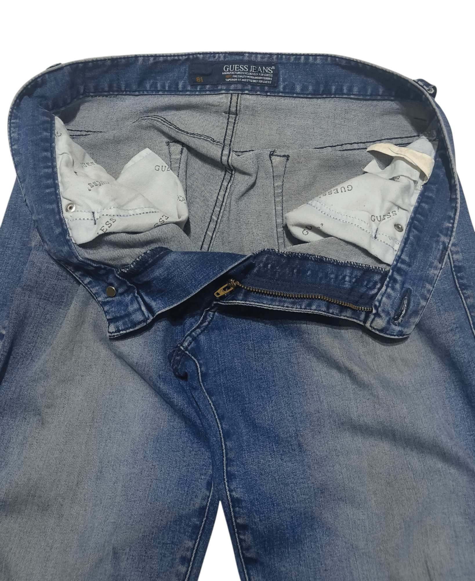 Guess Vintage 90s Y2K GUESS JEANS Los Angeles Jeans Denim Pants Size US 31 - 5 Thumbnail