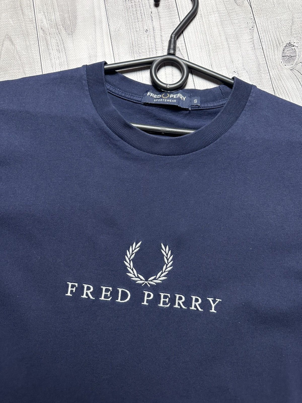Fred Perry × Vintage Vintage Fred Perry tee big logo size S Size US S / EU 44-46 / 1 - 2 Thumbnail