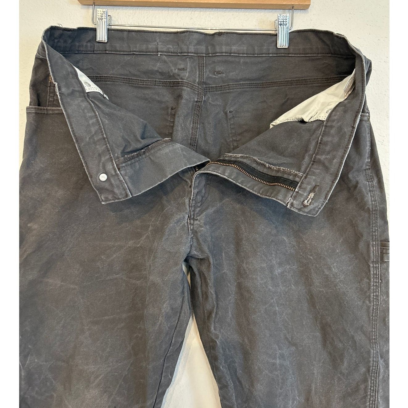 Dickies Genuine Dickies Men's Carpenter Straight Jeans 36x34 Gray Size US 36 / EU 52 - 4 Thumbnail