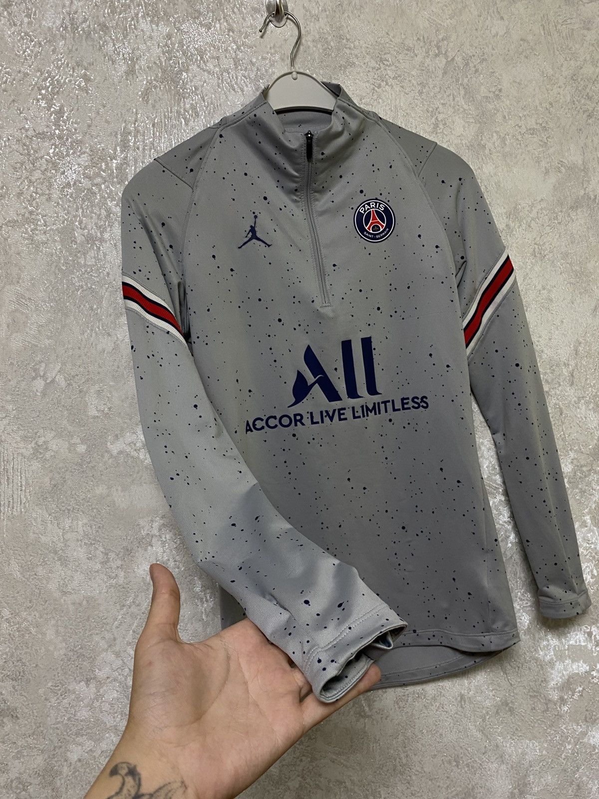 Jordan Brand Jordan PSG soccer jersey long sleeve players Size US XS / EU 42 / 0 - 3 Thumbnail