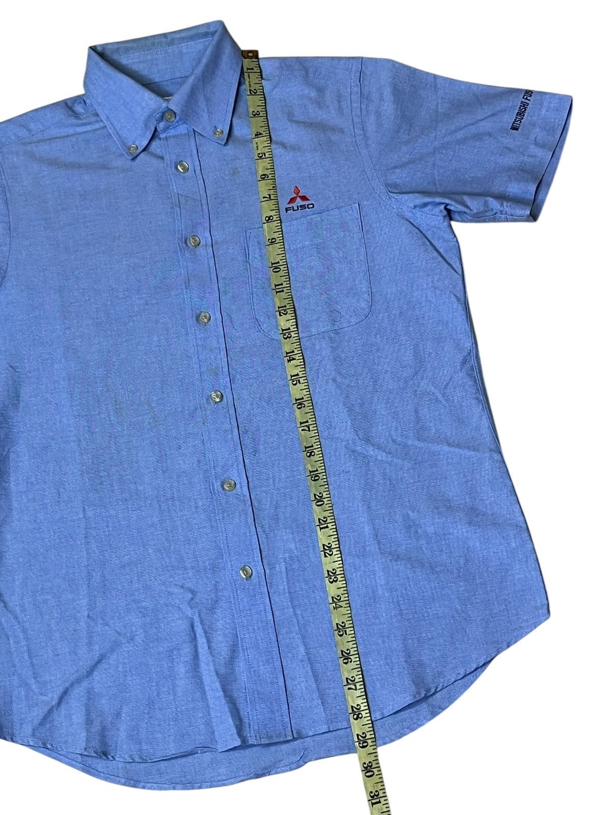 The Workers Club Vintage mitsubishi FUSO truck uniform button ups shirt Size US L / EU 52-54 / 3 - 9 Thumbnail
