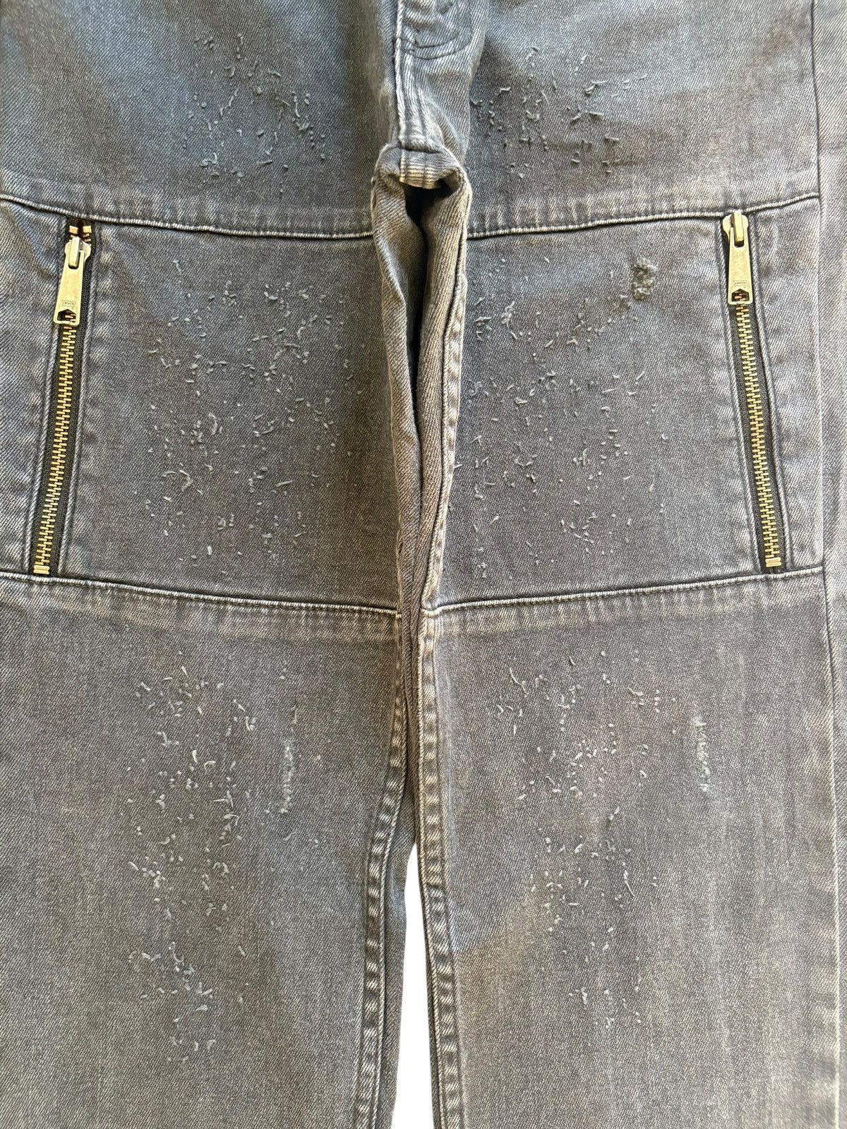 Levi's Vintage 90s Levis 606 Tactical Zipper Black Jeans Size US 34 / EU 50 - 5 Thumbnail