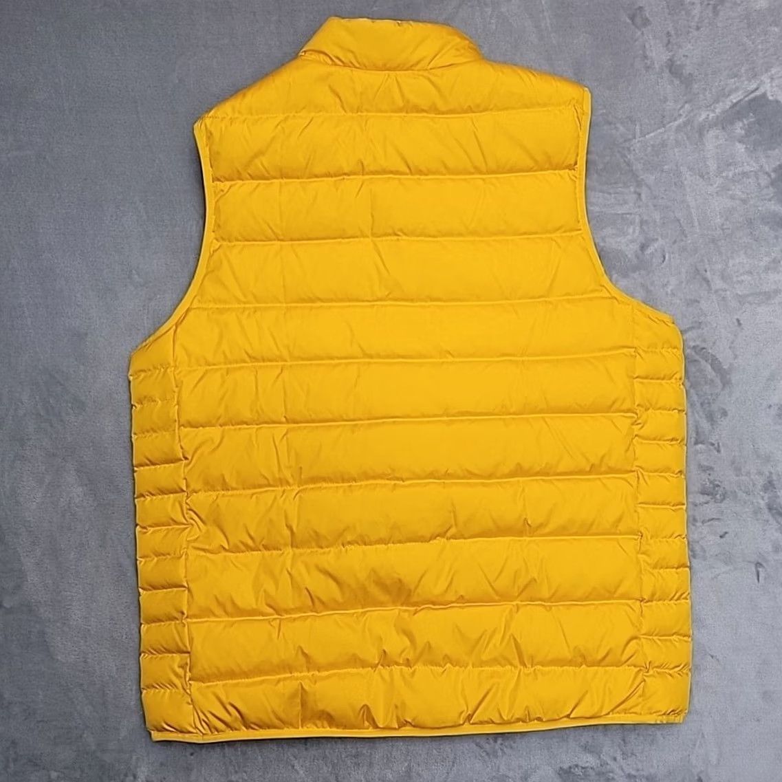 Lands' End Lands' End Down Vest Mens XLT Gold Yellow Puffer Outdoor Casual Vest Size US XL / EU 56 / 4 - 6 Thumbnail