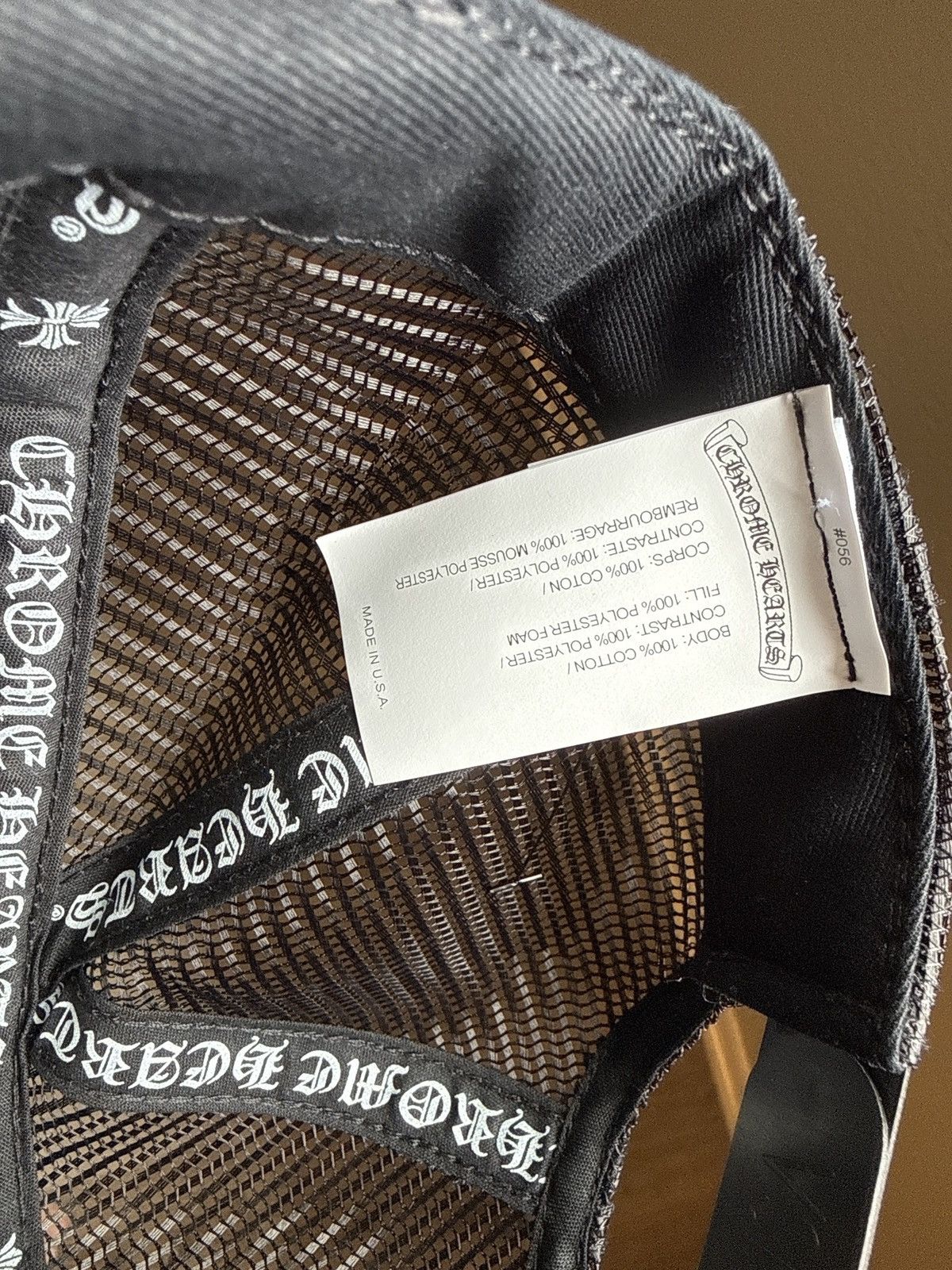 Chrome Hearts Chrome Hearts Las Vegas Exclusive Trucker Size ONE SIZE - 9 Thumbnail