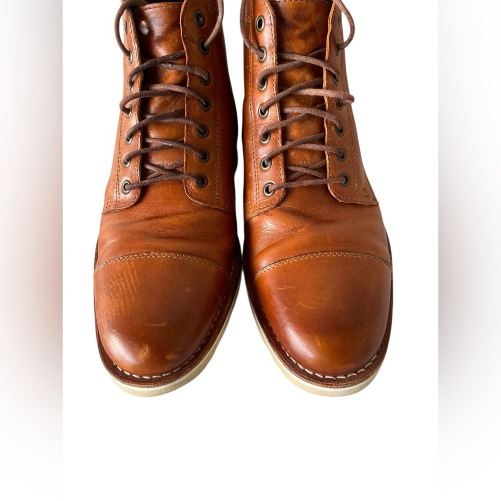 HELM Helm The Lou Teak boots Size:10 EE Size US 10 / EU 43 - 2 Thumbnail