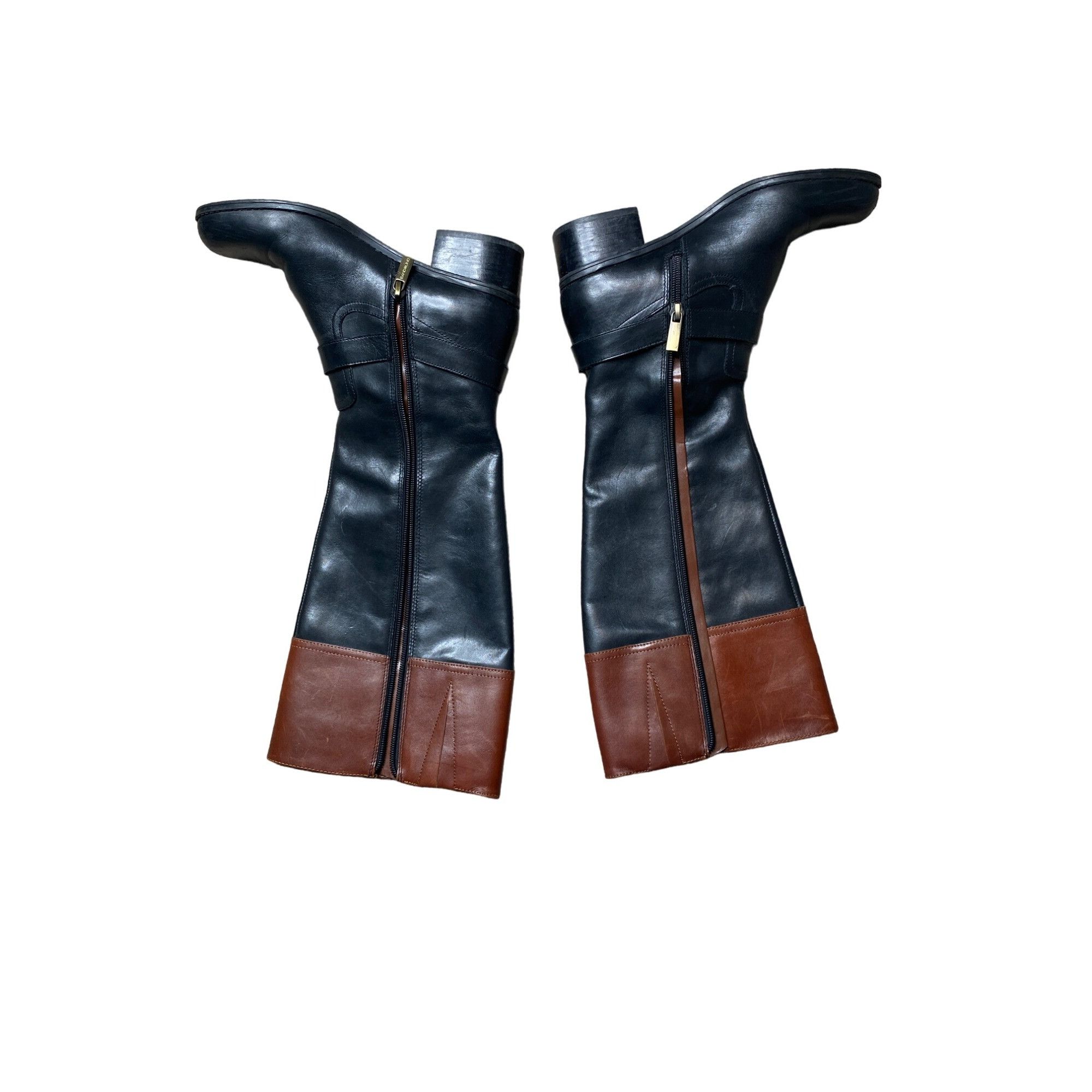 Other BANDOLINO WOMEN'S BLACK & BROWN RIDING BOOTS SZ 6 Size US 6 / IT 36 - 7 Thumbnail