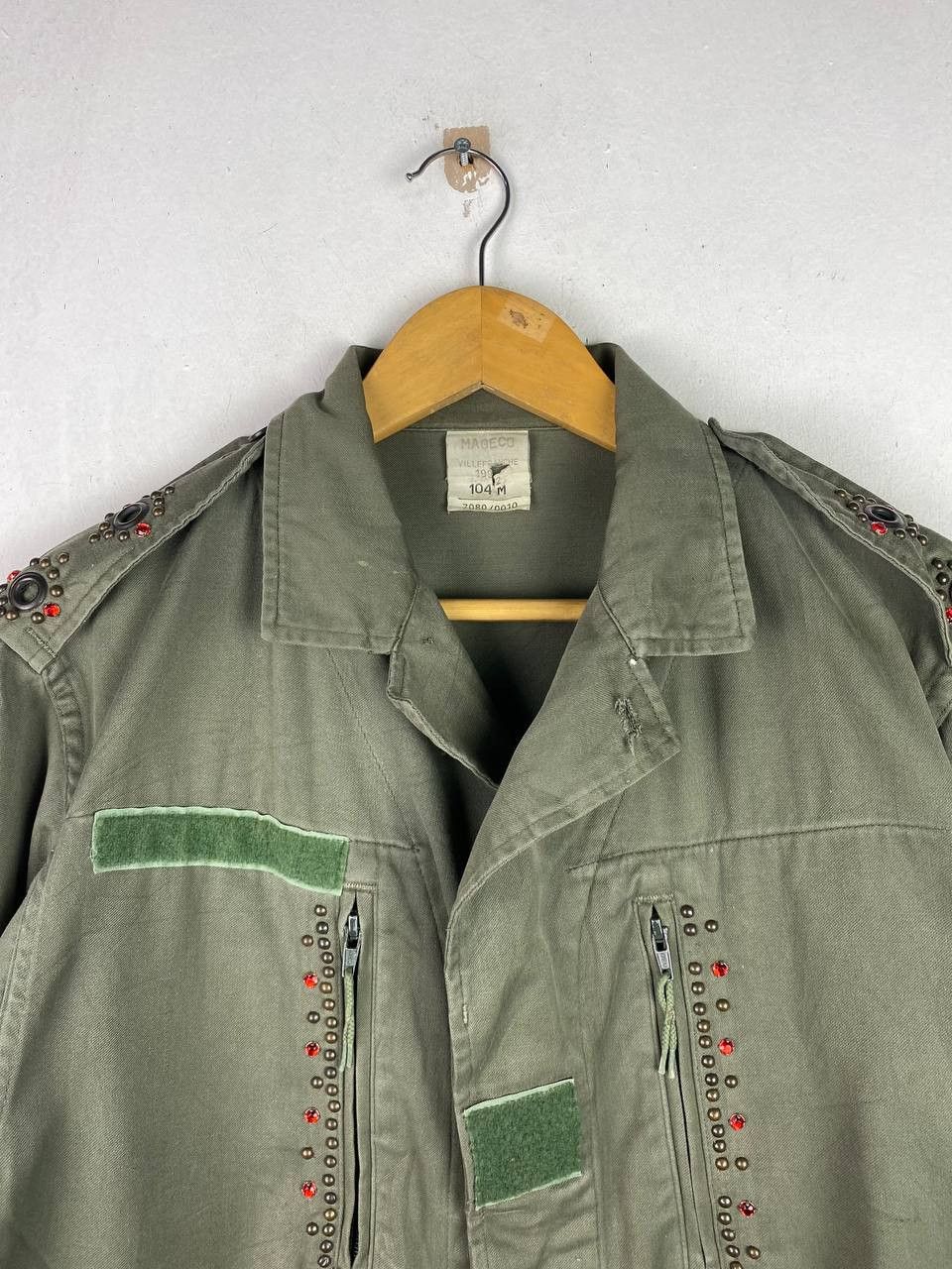 Vintage vintage france military custom university of dallas jacket Size US M / EU 48-50 / 2 - 2 Thumbnail