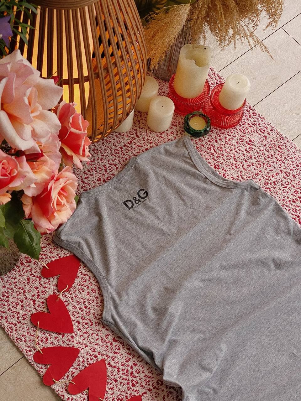 Dolce & Gabbana Dolce & Gabbana Sleeveless T-Shirt Gray Size US XXL / EU 58 / 5 - 2 Thumbnail