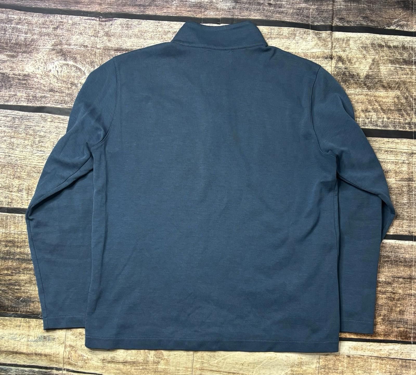 Bonobos Bonobos Sweater Mens Medium Slim Fit 1/4 Zip Pullover Blue Size US M / EU 48-50 / 2 - 3 Thumbnail