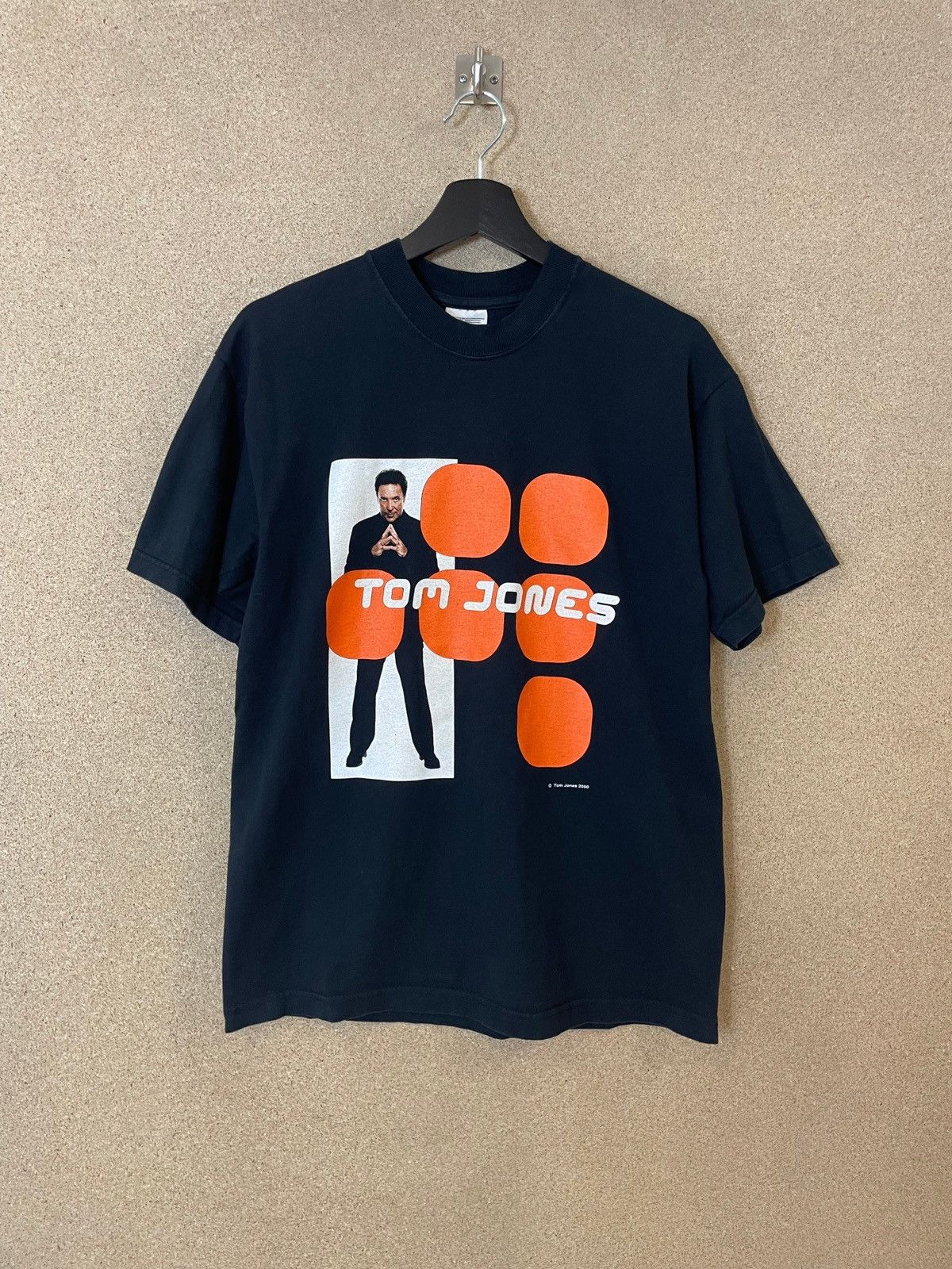 Band Tees × Vintage Vintage 2000 Tom Jones Tour T-shirt - M Size US M / EU 48-50 / 2 - 1 Thumbnail