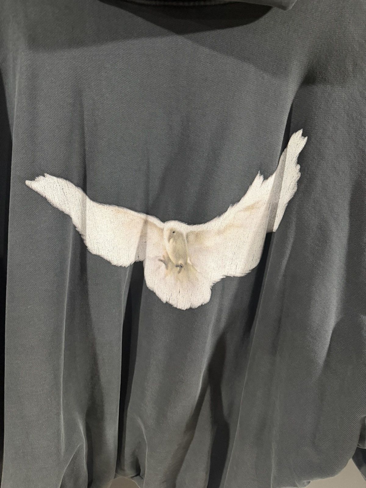 Balenciaga × Gap × Yeezy Yeezy Gap Kanye West Balenciaga Dove Washed Black Hoodie XXL Size US XXL / EU 58 / 5 - 6 Thumbnail