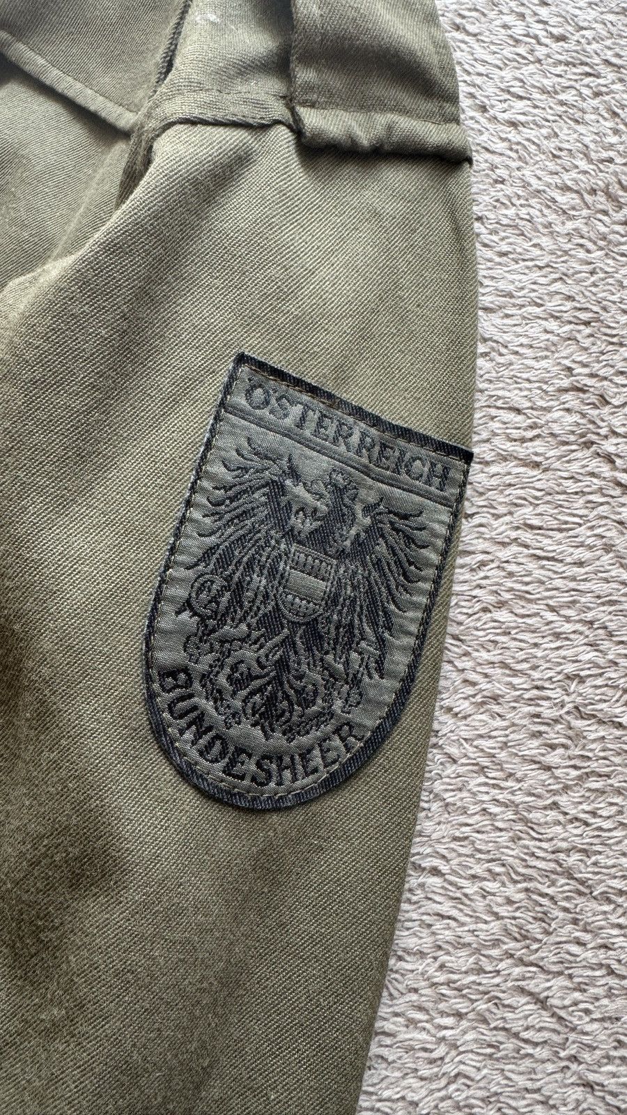 Japanese Brand Vintage 80s O’sterReich Bundesheer Army Military Jacket Size US M / EU 48-50 / 2 - 4 Thumbnail