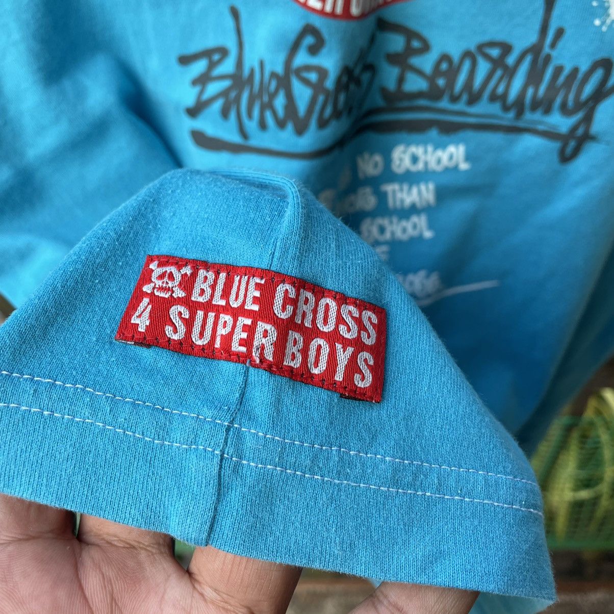 Welcome Skateboards 🔥Vintage Blue Cross Skateboarding Company Hip Hop Tee Size US S / EU 44-46 / 1 - 8 Thumbnail
