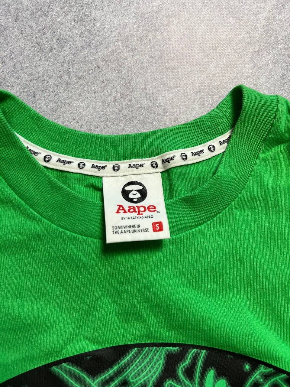 Aape Aape by A Bathing Ape BAPE UNVS Big Logo Long Sleeve Size US S / EU 44-46 / 1 - 3 Thumbnail