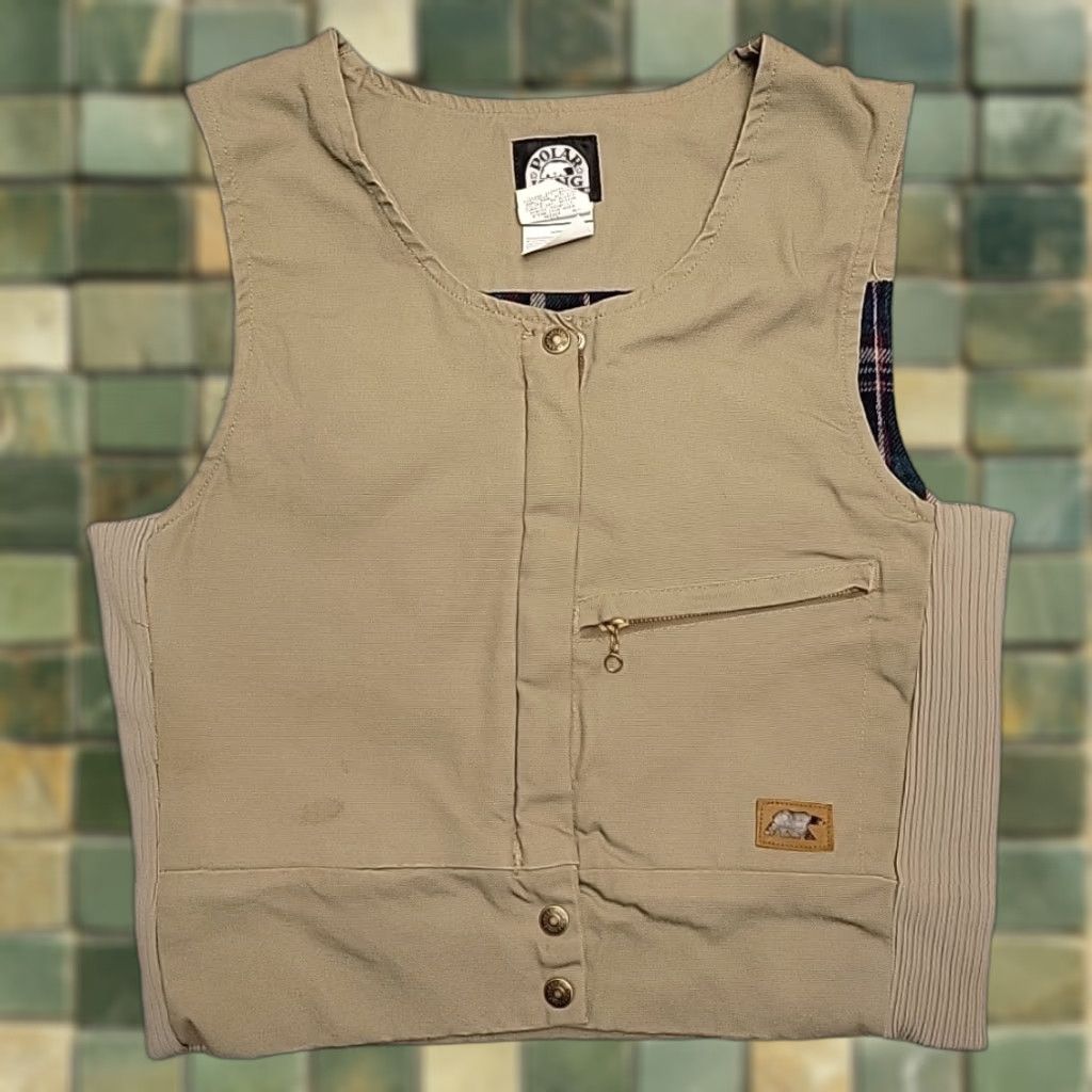 Vintage VINTAGE Key Vest Mens M Duck Canvas Flannel Lined Workwear USA Made Brown Size US M / EU 48-50 / 2 - 1 Thumbnail