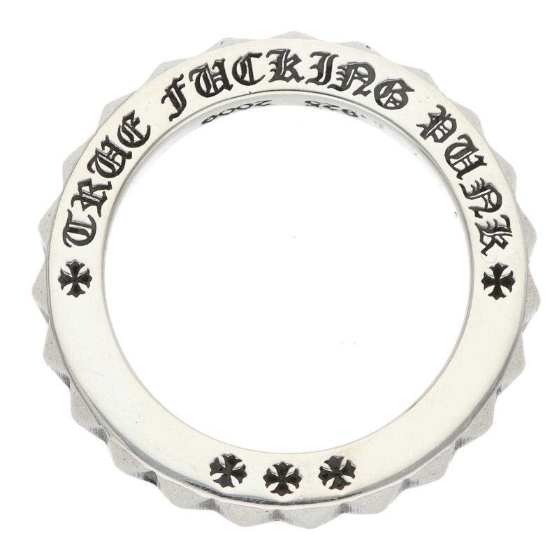 Chrome Hearts Chrome Hearts True Fuckin Punk Silver Ring Size ONE SIZE - 1 Thumbnail