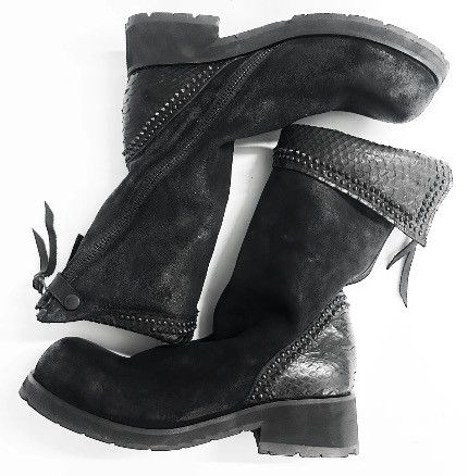 KMRii KMRii Crush Suede Boots- Brand New- Rare Size US 10.5 / EU 43-44 - 2 Thumbnail