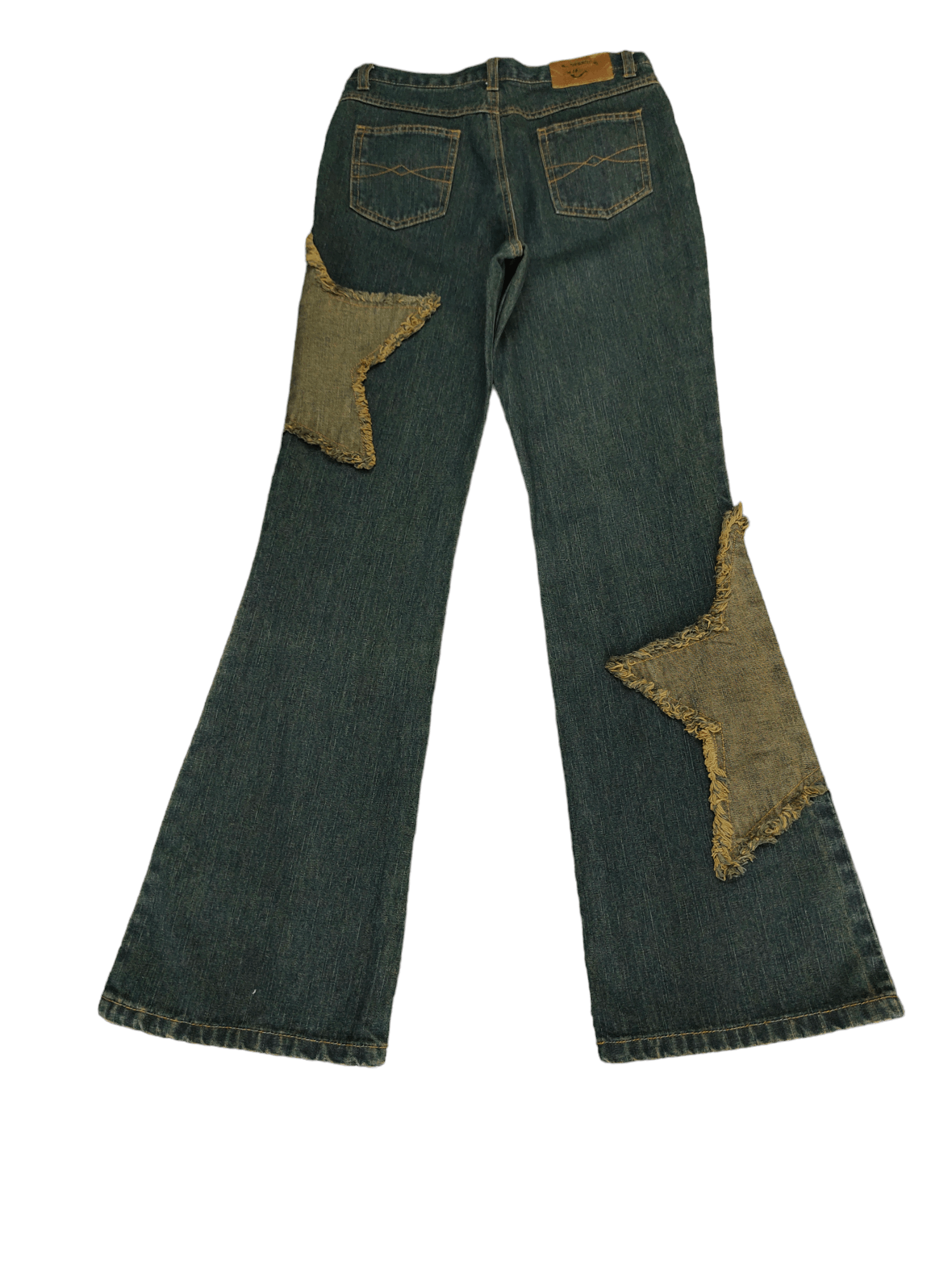 Hysteric Glamour × Undercover Flare Jeans Penthouse Club Stars Patches Denim Boot Cut Y2k Size US 26 / EU 42 - 13 Thumbnail