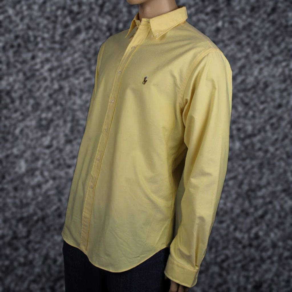 Ralph Lauren Ralph Lauren Yellow Classic Dress Shirt 17 36/37 NWT Dress Shirt Mens XS-XXL? Size 46R - 1 Preview