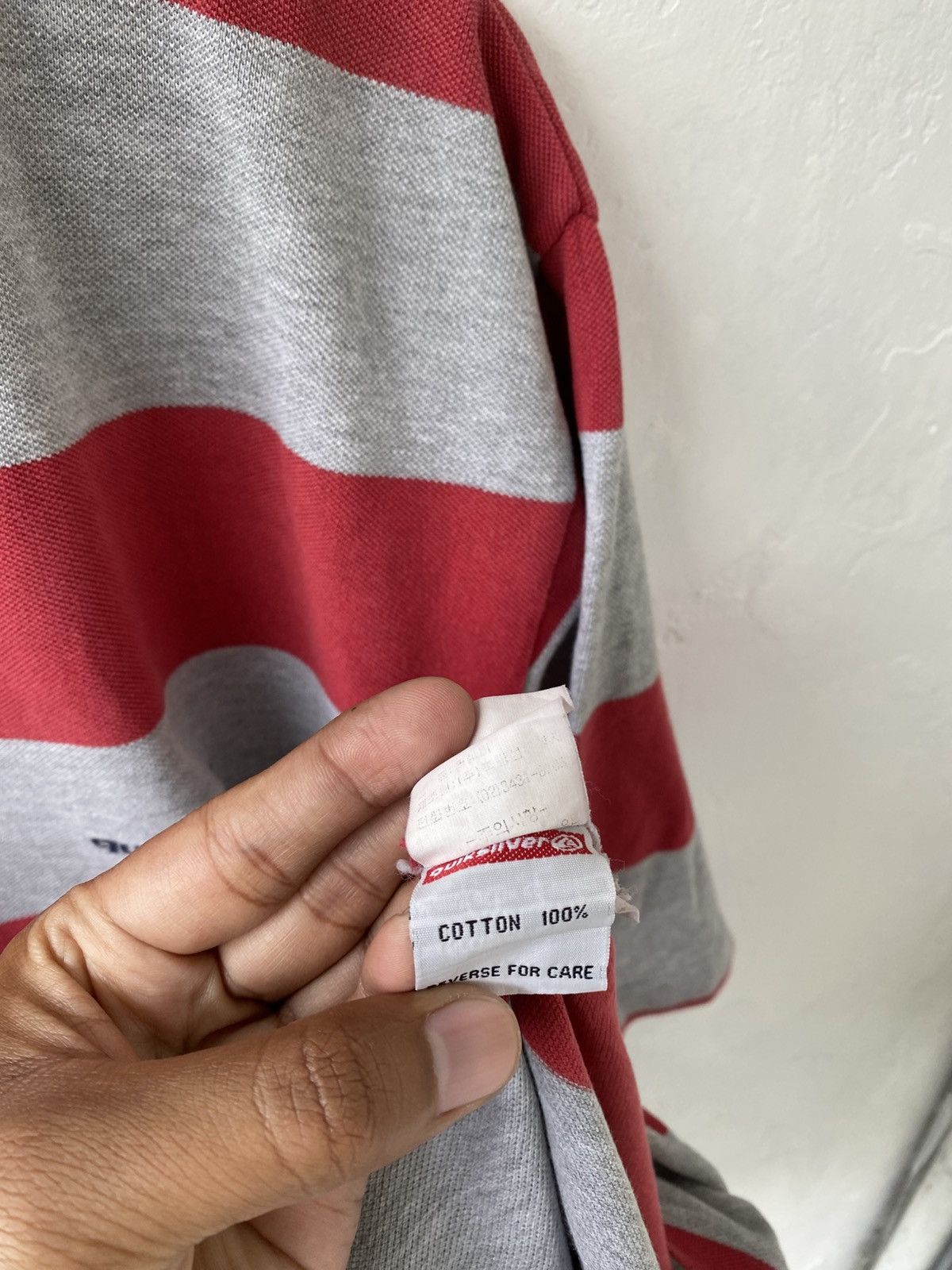 Quiksilver Vintage Quiksilver Stripe Tee Size US XL / EU 56 / 4 - 5 Thumbnail