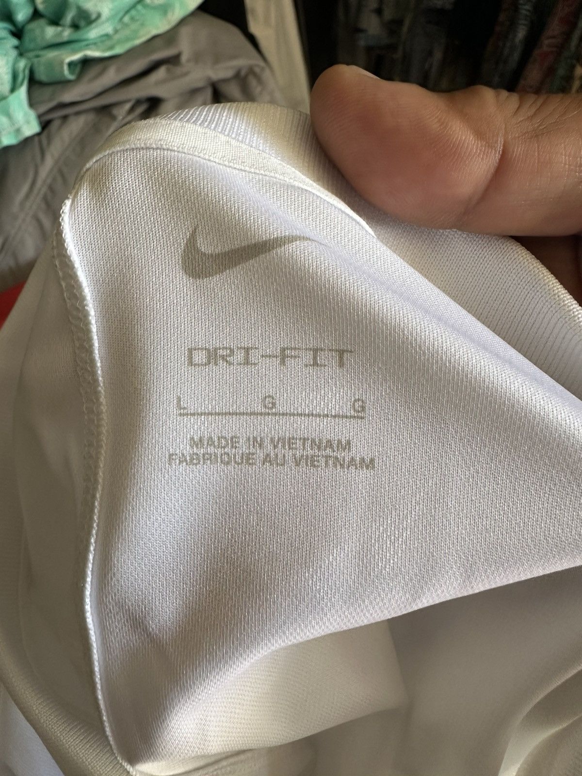 Nike Nike Iolani Classic Honolulu White Polo Shirt Men's Large Size US L / EU 52-54 / 3 - 4 Thumbnail