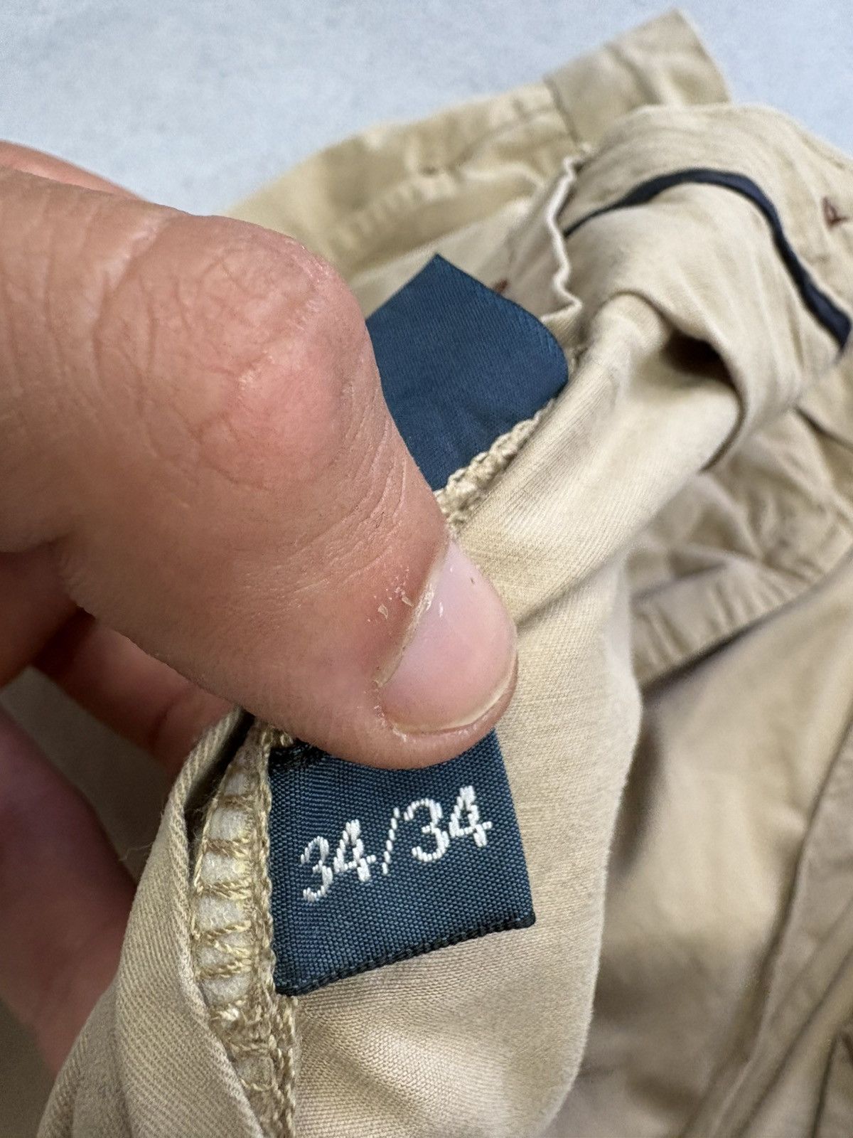 Polo Ralph Lauren Polo Ralph Lauren Straight Fit Chino Pants Beige Classic 34 Size US 34 / EU 50 - 11 Thumbnail