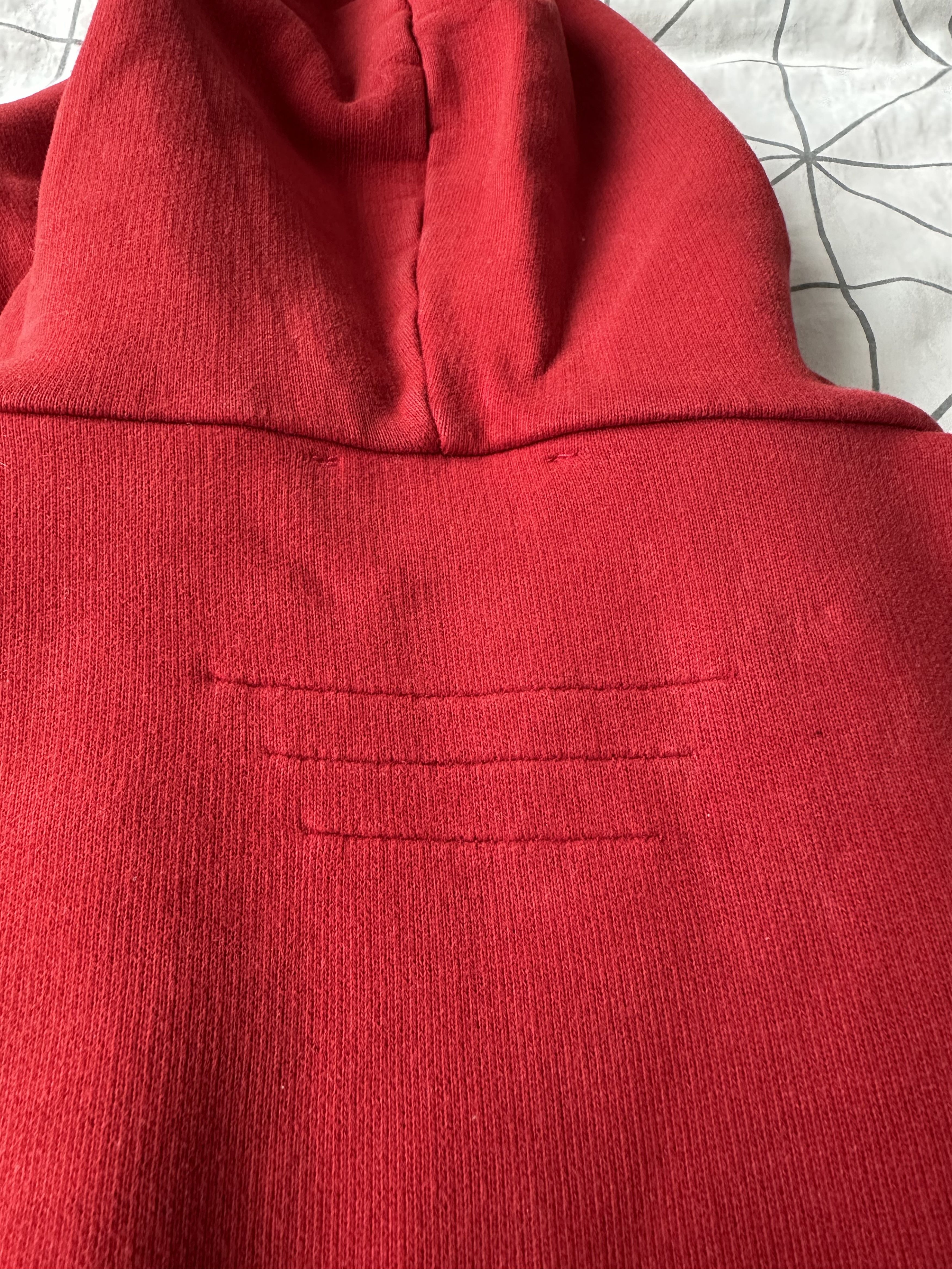 Balmain FW16 Balmain Zipped-Up Hoodie Red Oliver Rousteing Era Size US XXL / EU 58 / 5 - 11 Thumbnail