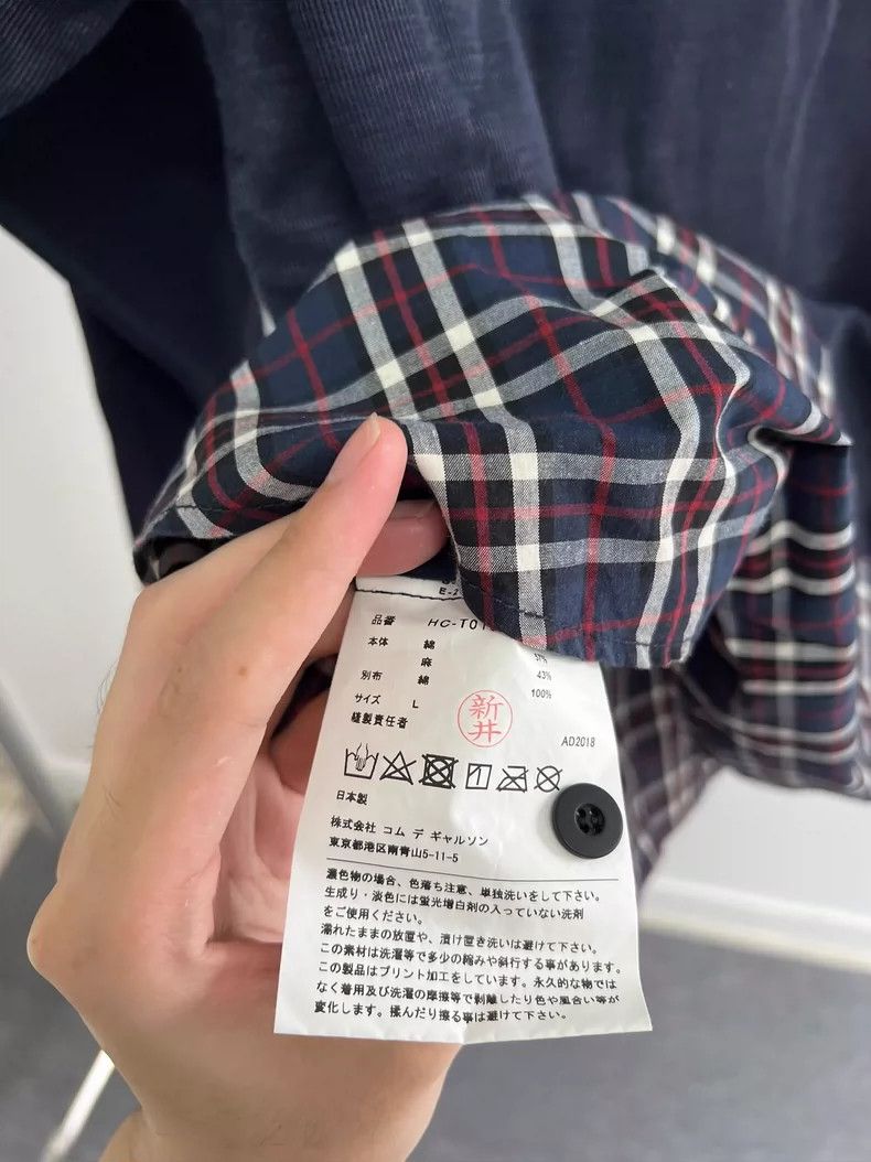 Comme des Garcons comme des garcons Cotton and ramie blend patchwork printed Size US L / EU 52-54 / 3 - 6 Thumbnail