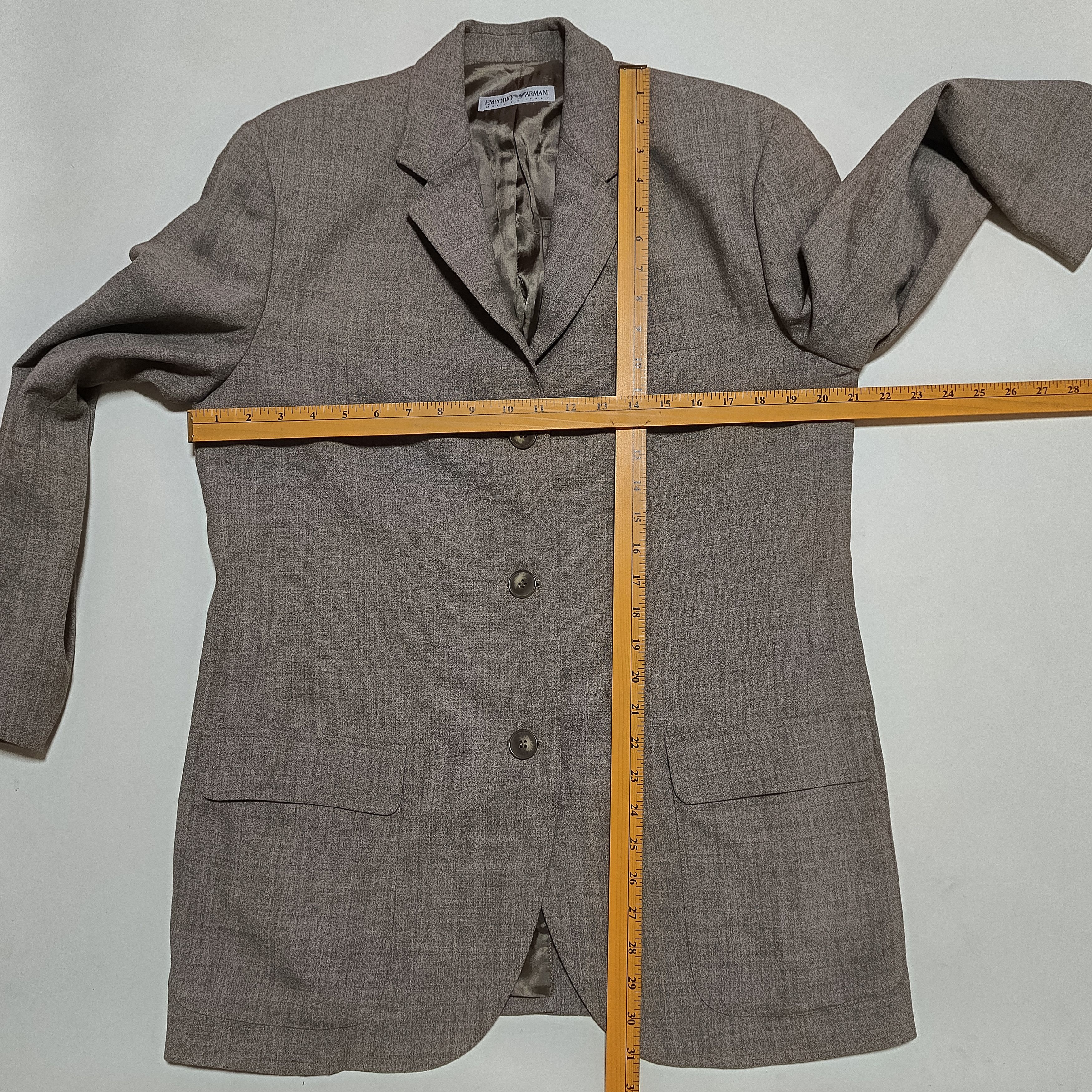 Emporio Armani Emporio Armani Blazer Coat Jacket Size US L / EU 52-54 / 3 - 6 Thumbnail