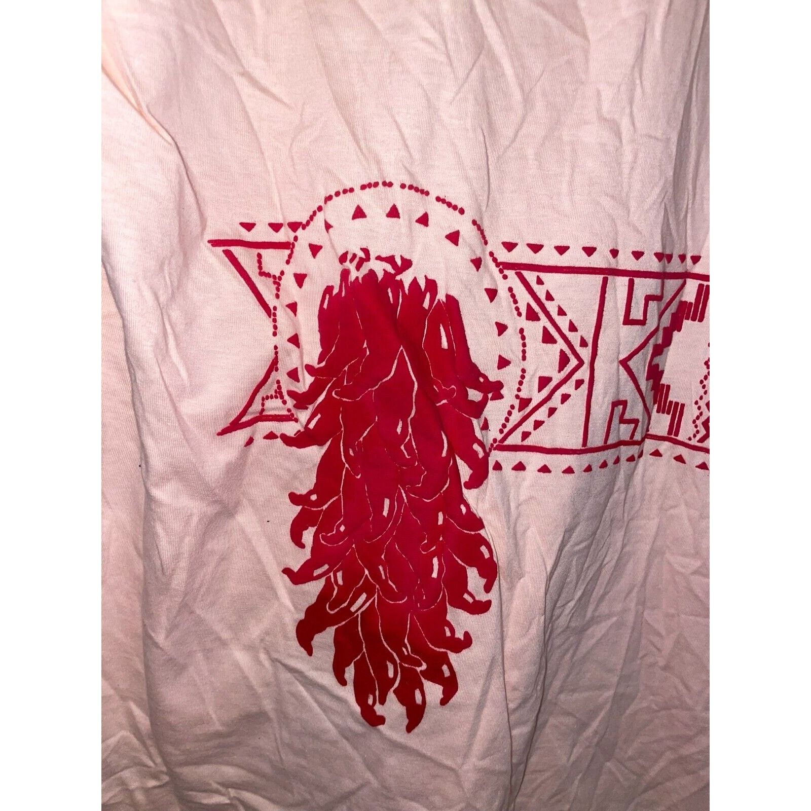 Jerzees Vintage Connecticut Wildflower Shirt Pink Test Print 90s Tee Size US L / EU 52-54 / 3 - 9 Thumbnail