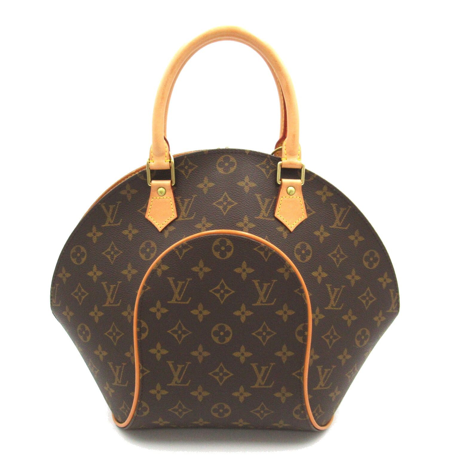 Louis Vuitton Louis Vuitton Ellipse Mm Handbag Coated Canvas Monogram Brown Size ONE SIZE - 1 Thumbnail