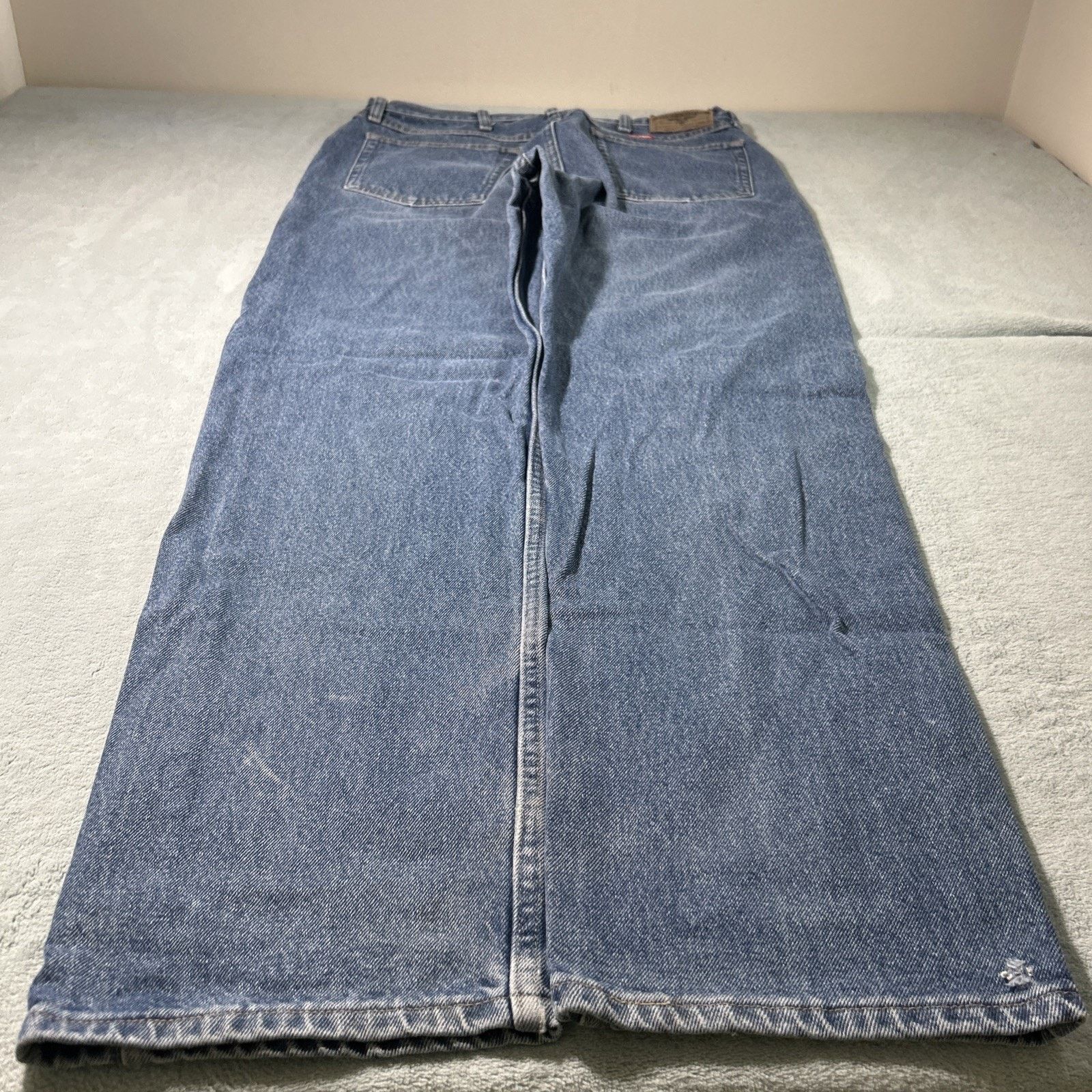 Wrangler Wrangler Loose Baggy Straight Jeans Mens 34x34 Wide Hamilton Size US 34 / EU 50 - 3 Thumbnail