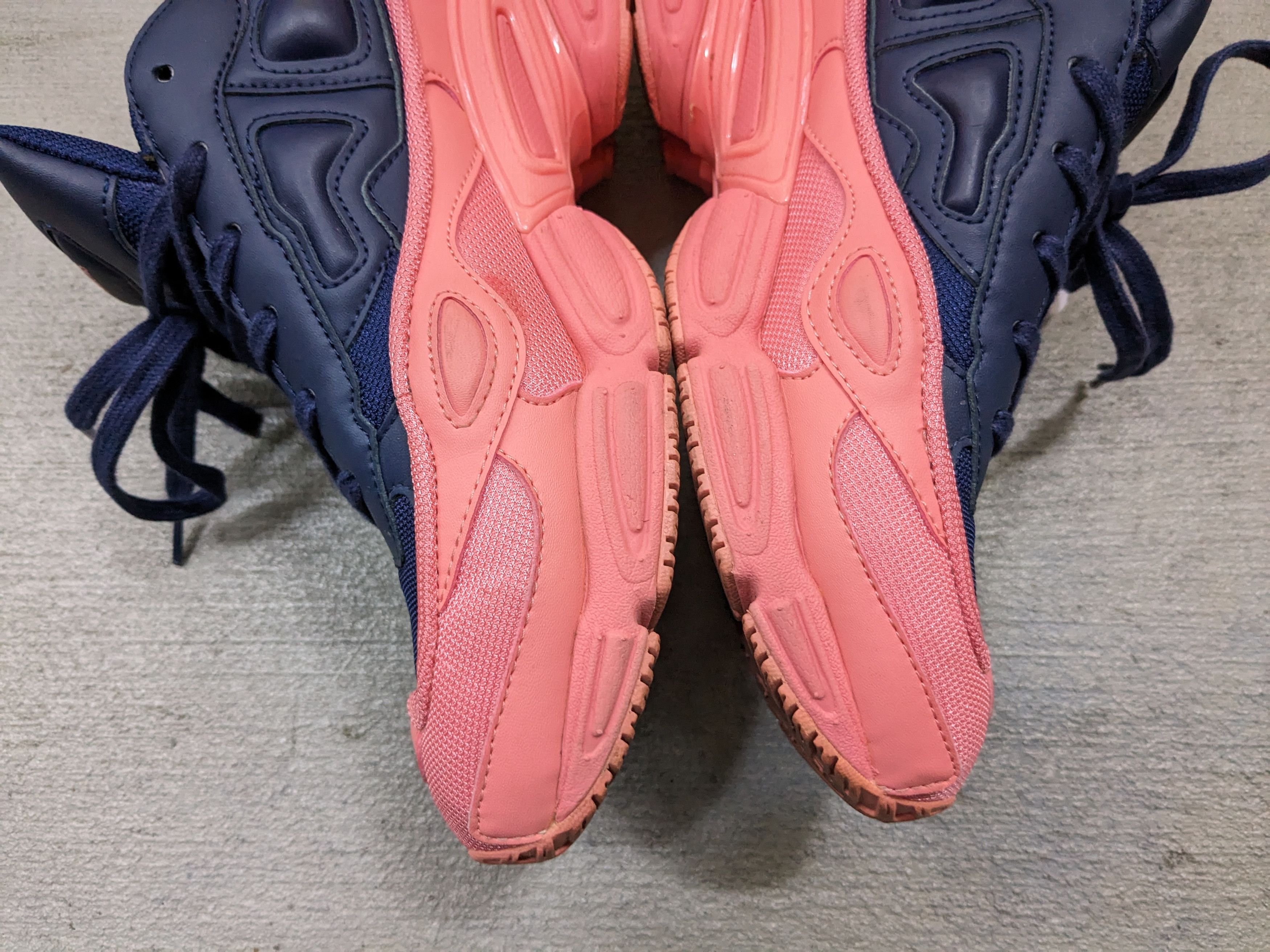 Adidas × Raf Simons Adidas Raf Simons Ozweego Size 8.5 Pink Blue F34268 Size US 8.5 / EU 41-42 - 10 Thumbnail