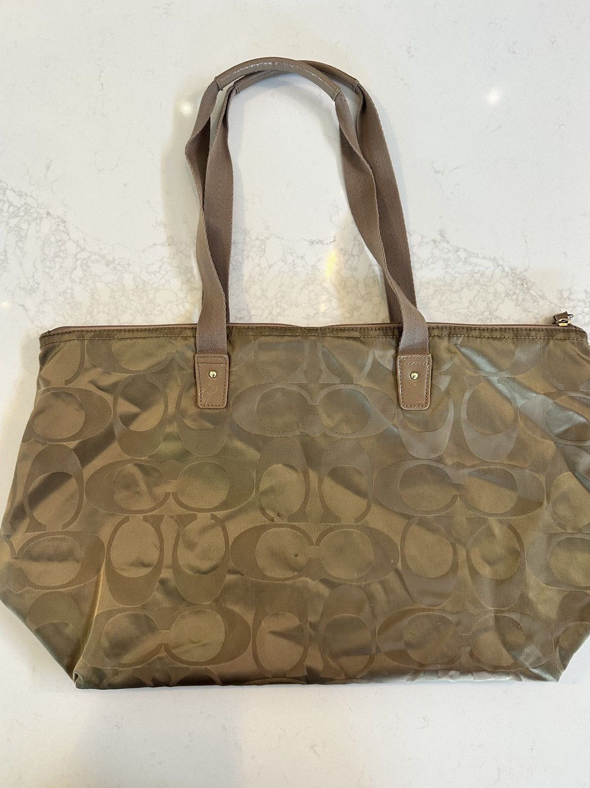 Coach Coach Getaway Signature Nylon Weekender Tote Bag Pouch Set Size ONE SIZE - 19 Thumbnail