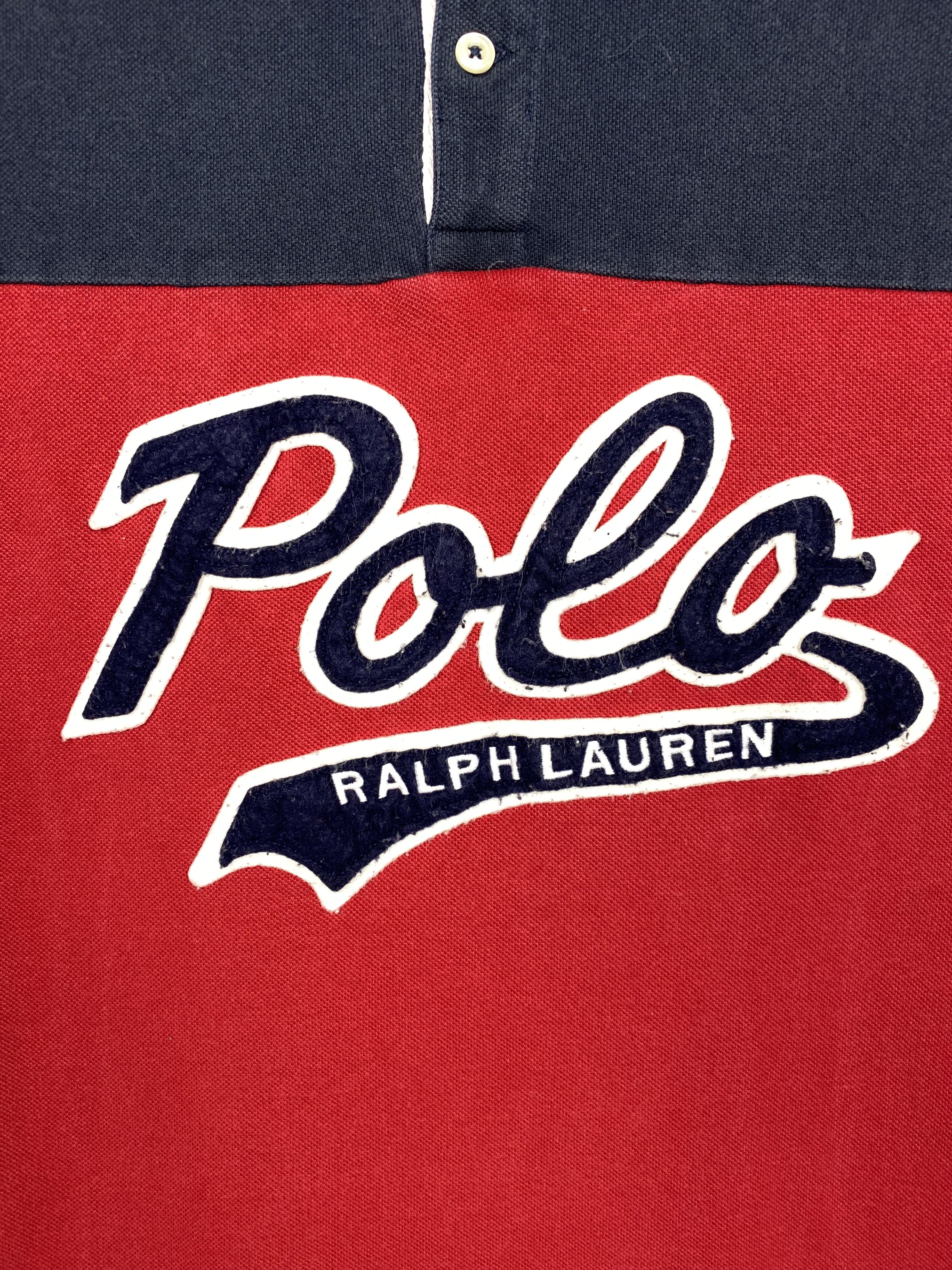 Polo Ralph Lauren × Ralph Lauren × Vintage Polo Ralph Lauren RL Polo Big Logo Polo Shirt Y2K Size US M / EU 48-50 / 2 - 2 Thumbnail