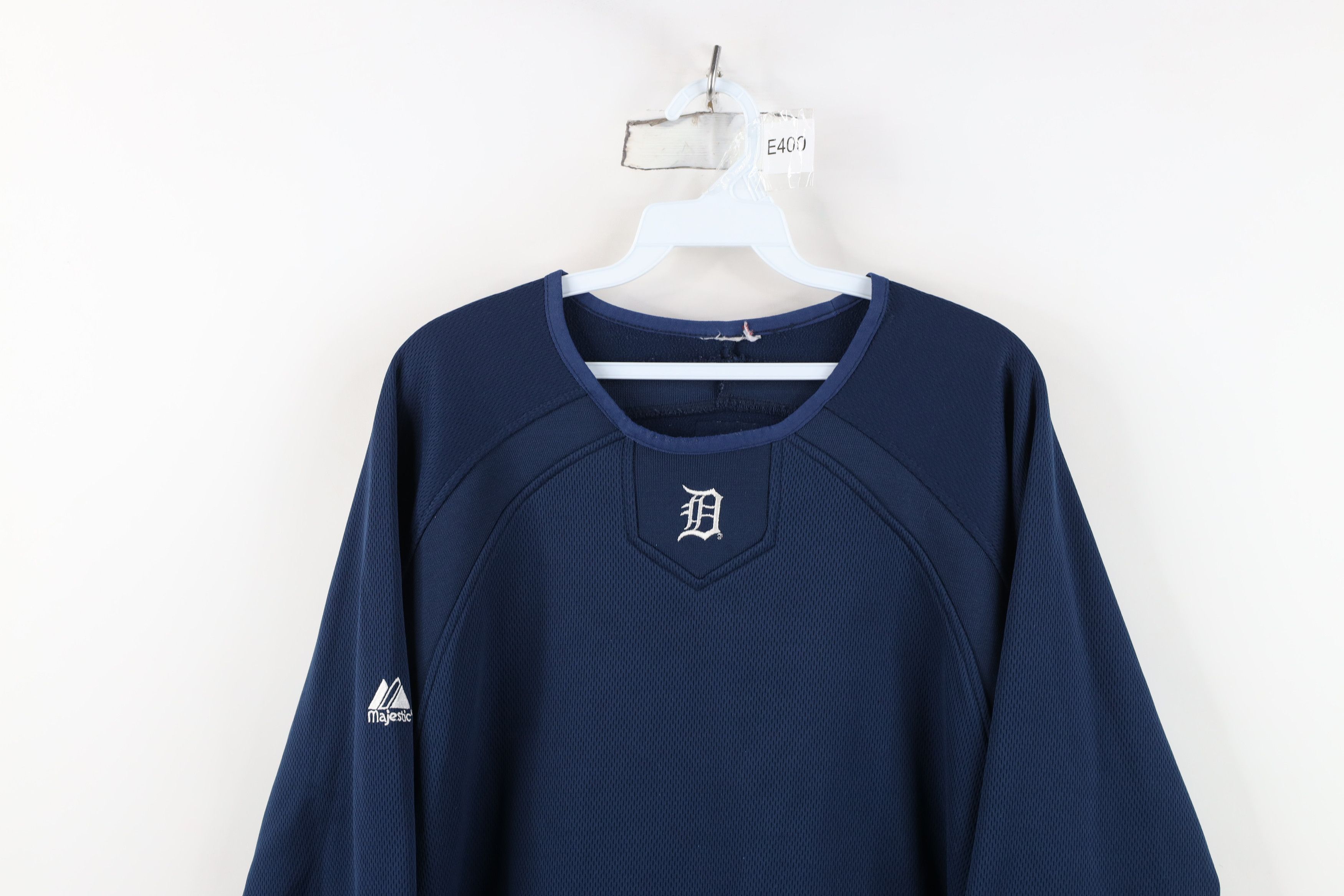 Majestic Vintage Majestic Detroit Tigers Baseball Sweatshirt Blue Size US L / EU 52-54 / 3 - 2 Thumbnail