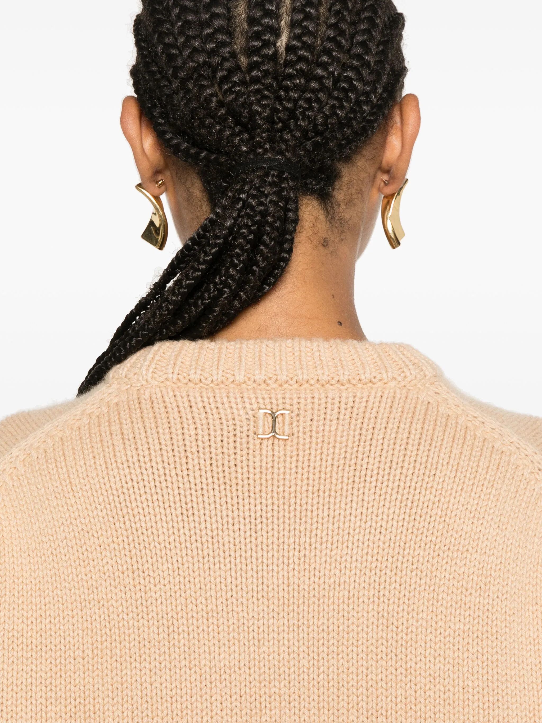 Chloe o1loc1c11025 Crewneck Pullover in Nude Size S / US 4 / IT 40 - 5 Thumbnail