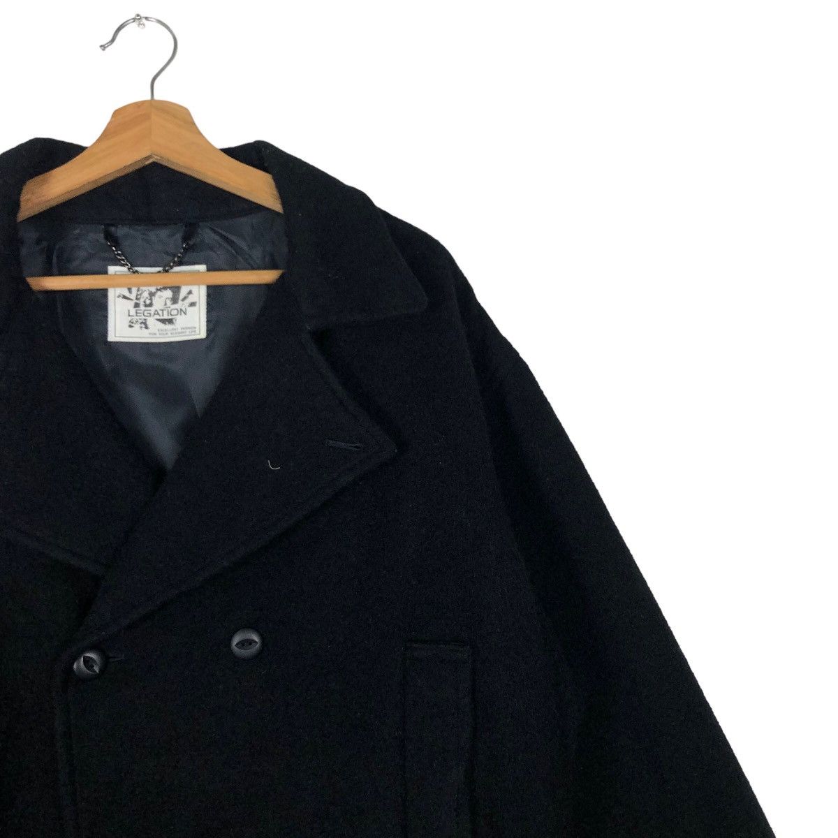 Japanese Brand 🔥Vintage Wool Bomber Jacket Legation Japan Issey Miyake Size US L / EU 52-54 / 3 - 6 Thumbnail