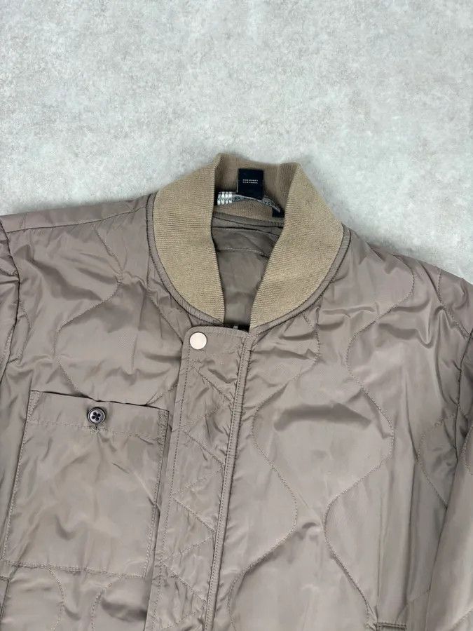 Marc Jacobs Marc Jacobs Reversible Beige Nylon Quilted Bomber Jacket Size US S / EU 44-46 / 1 - 7 Thumbnail