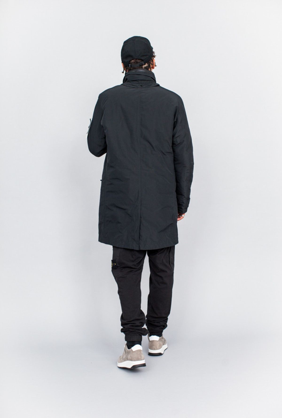 Stone Island Stone Island Micro Reps Primaloft Long Coat Navy david rare Size US L / EU 52-54 / 3 - 12 Thumbnail
