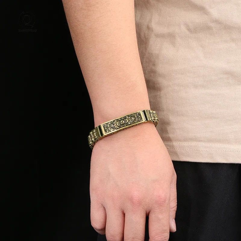 Handmade Multiplier Vajra Six Words Chains Bracelets Size ONE SIZE - 1 Thumbnail