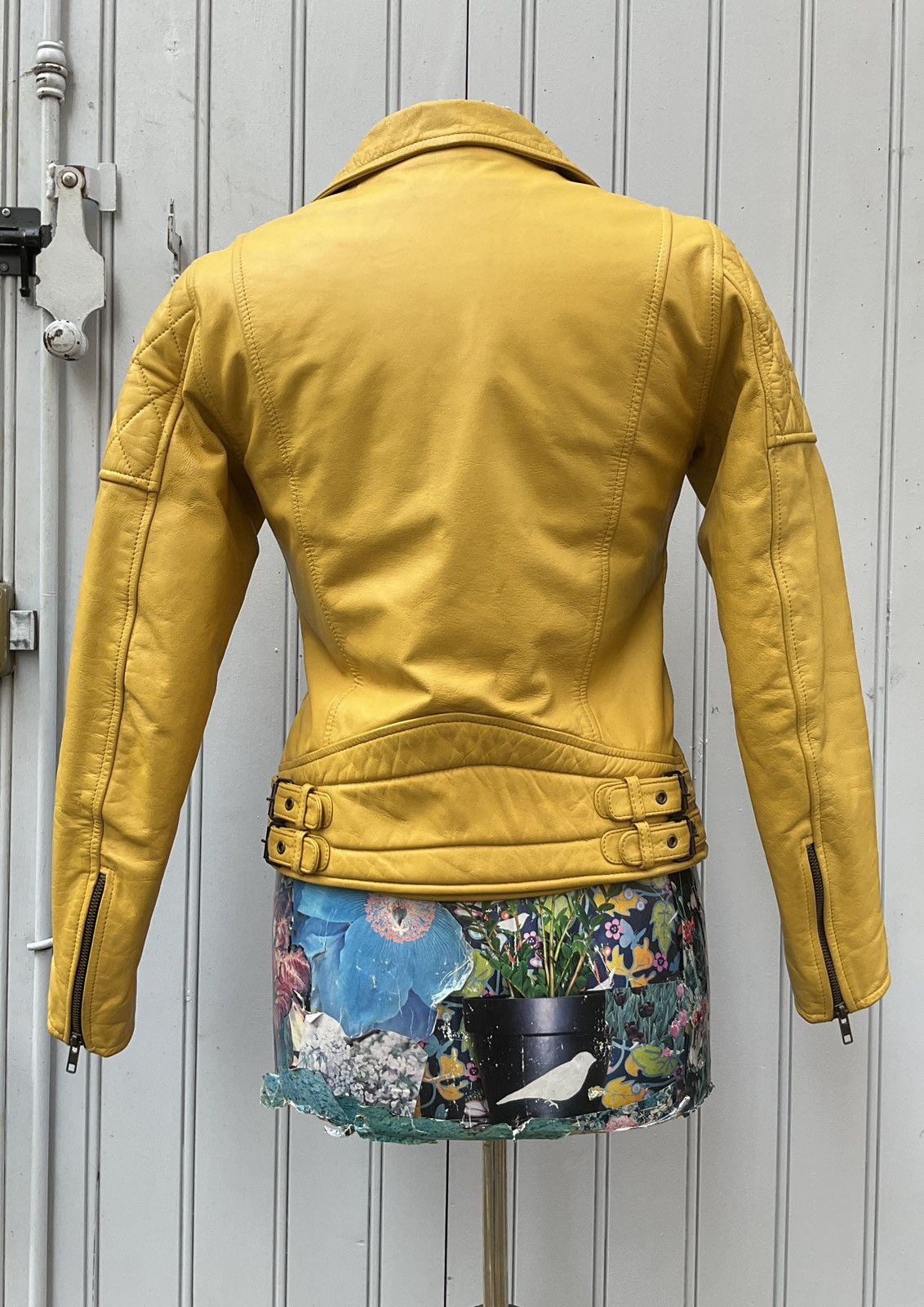 Vintage Vintage leather biker Size S / US 4 / IT 40 - 4 Thumbnail