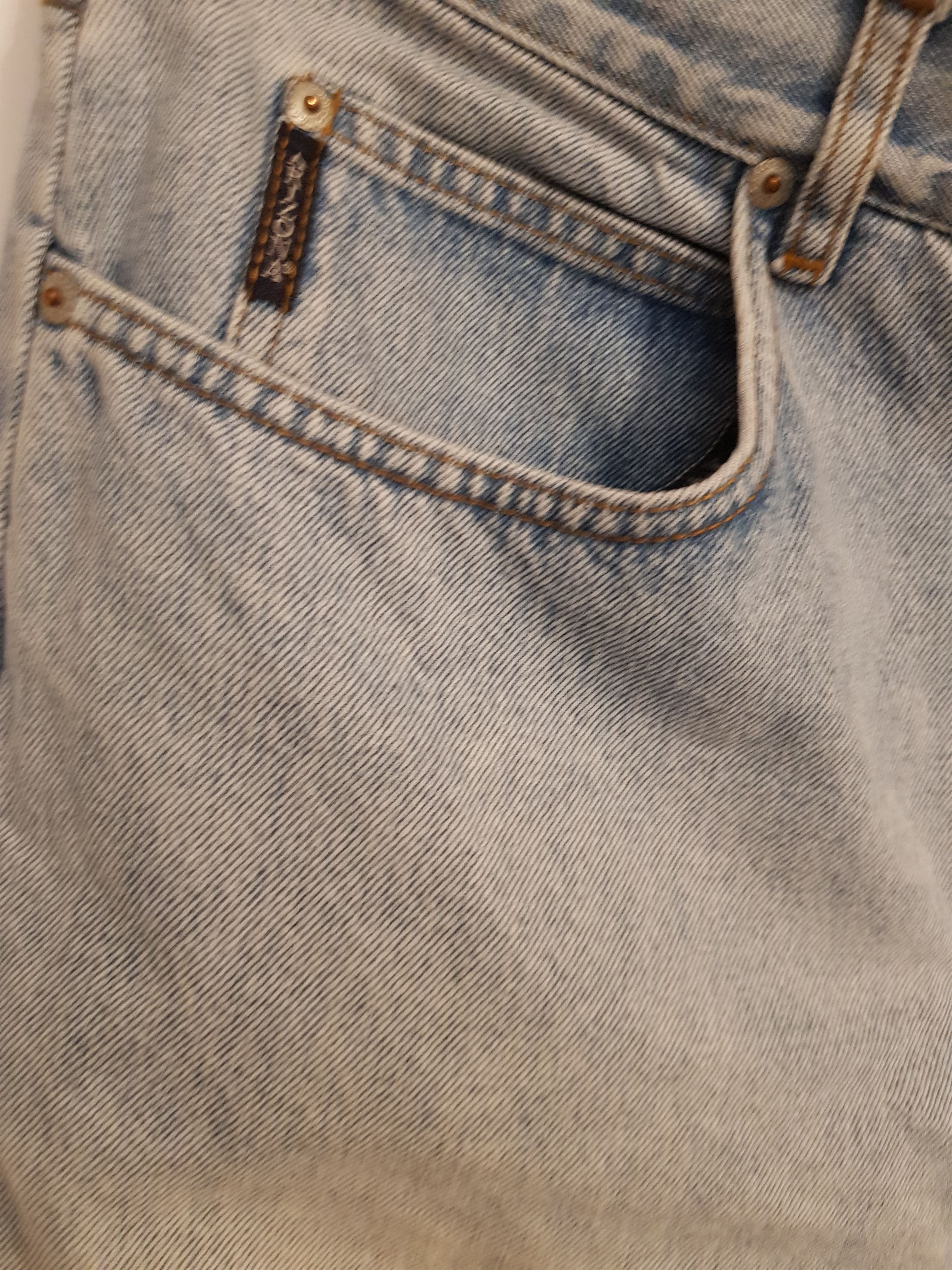 Arizona Jean Co. Arizona Vintage 90s High Waist Mom Jeans Acid Wash EU44 Size 36" / US 14 / IT 50 - 4 Thumbnail
