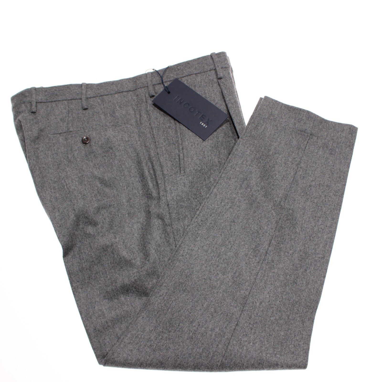 Incotex INCOTEX New with tags Dress Pants Size 38 US In Gray Size US 38 / EU 54 - 2 Thumbnail