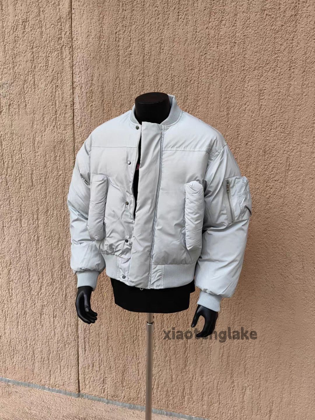 Vintage Unisex outdoor utility punk yuppie hiphop bomber jacket Size US XL / EU 56 / 4 - 4 Thumbnail