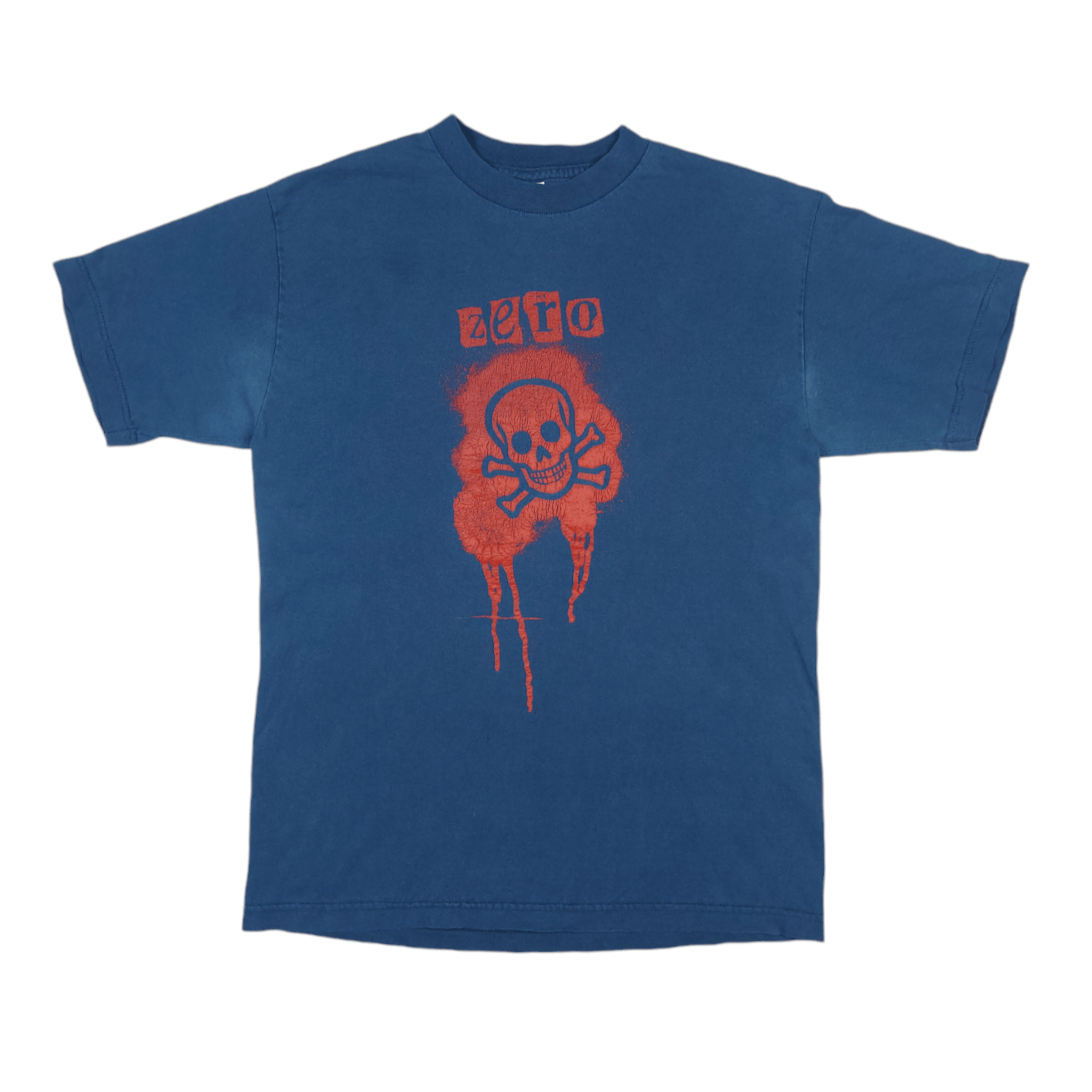 Vintage Vintage 90s Zero Skateboards TEE Size US M / EU 48-50 / 2 - 1 Thumbnail