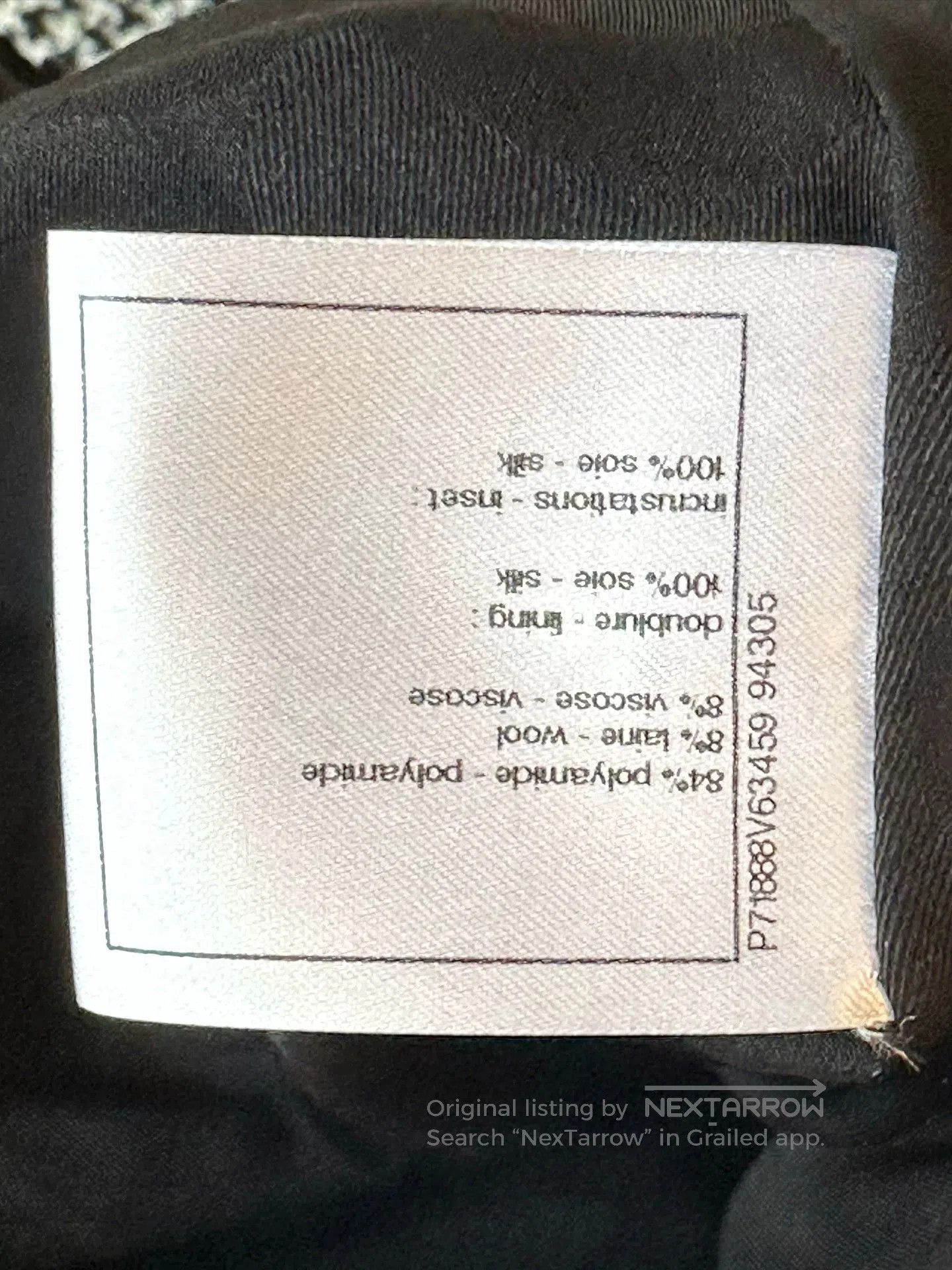 Chanel Chanel 2022 Black Pearl Crystal Jacket. Size US XS / EU 42 / 0 - 7 Thumbnail